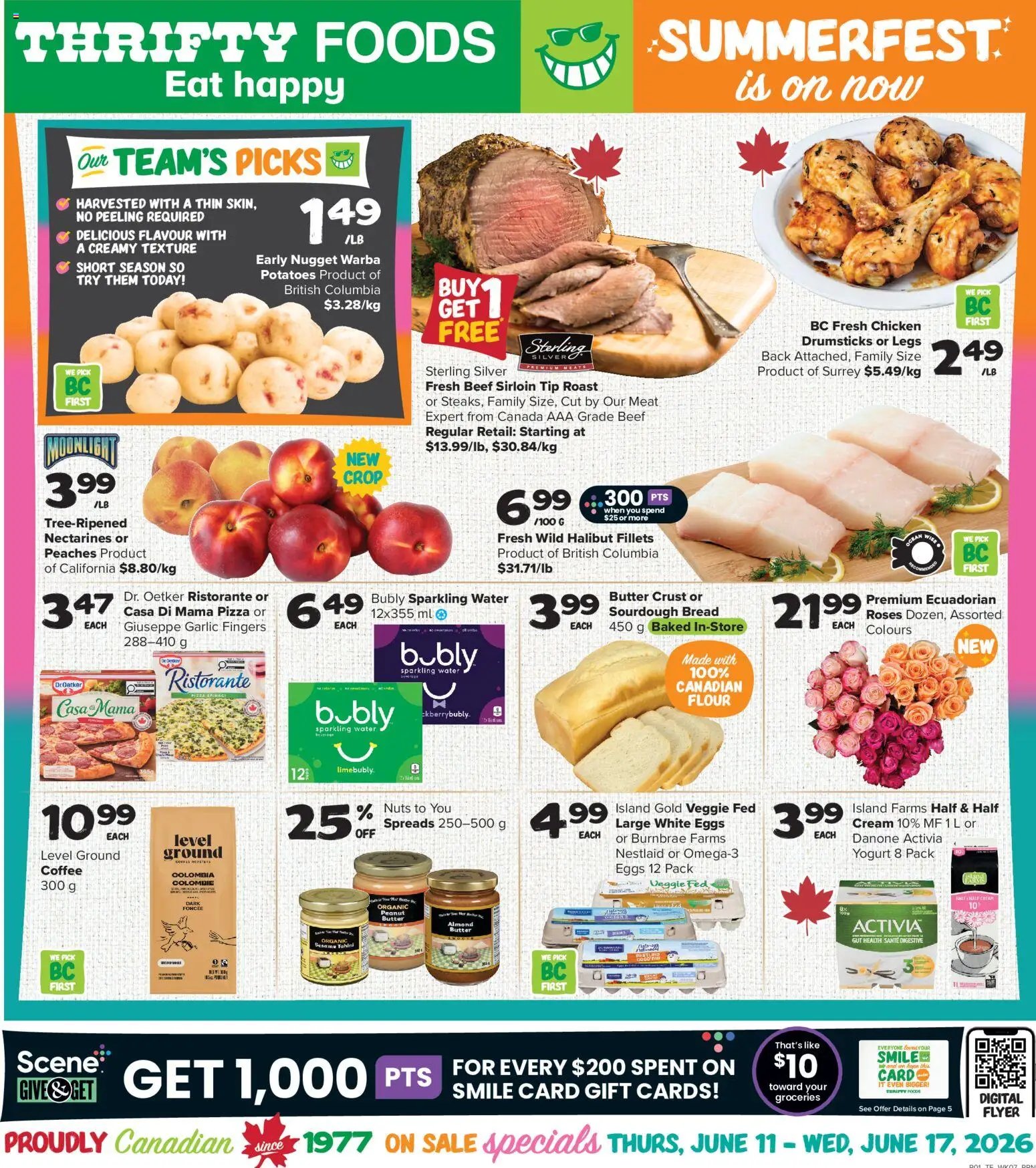 Thrifty Foods weekly flyer / circulaire