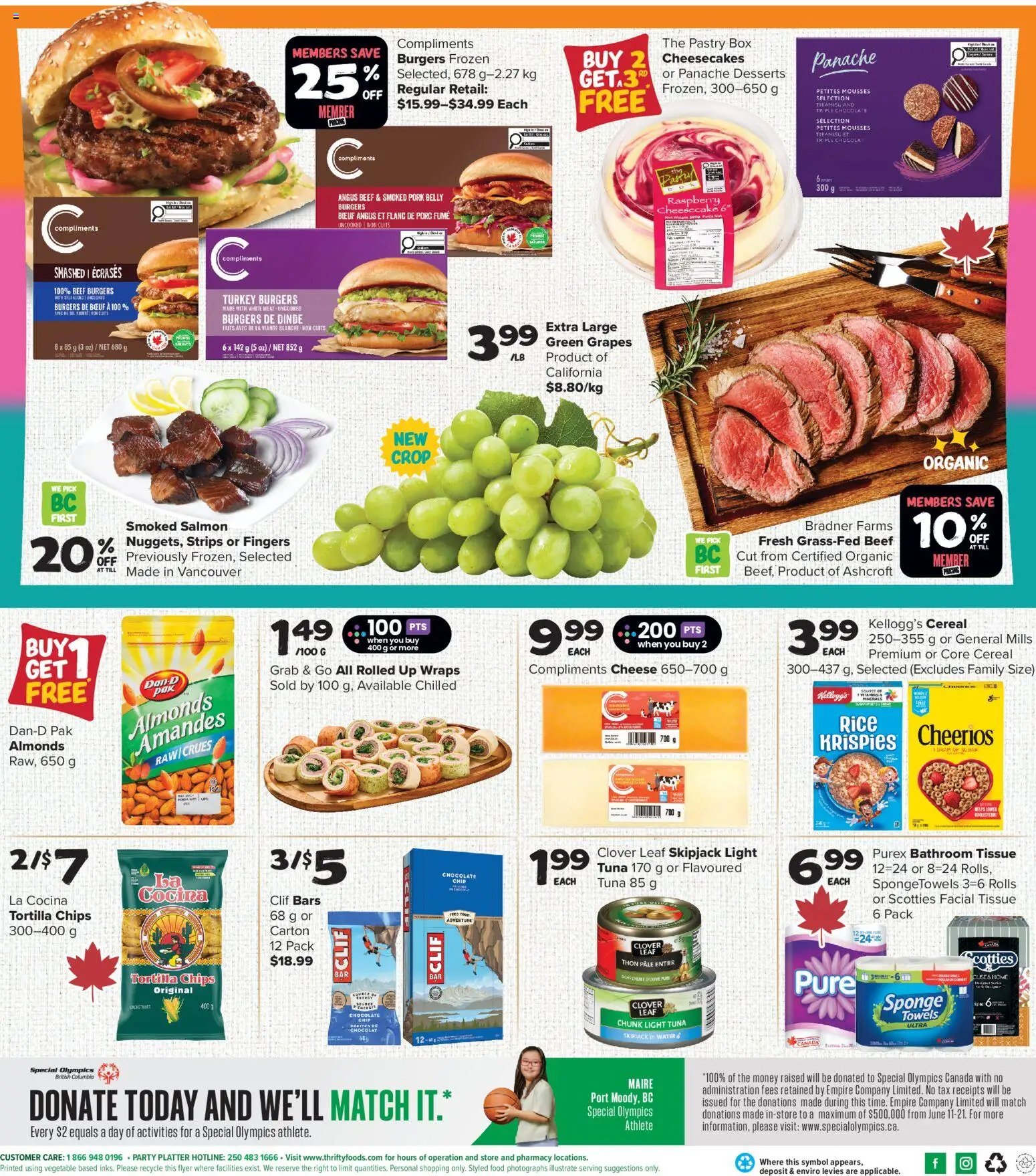 Thrifty Foods weekly flyer / circulaire