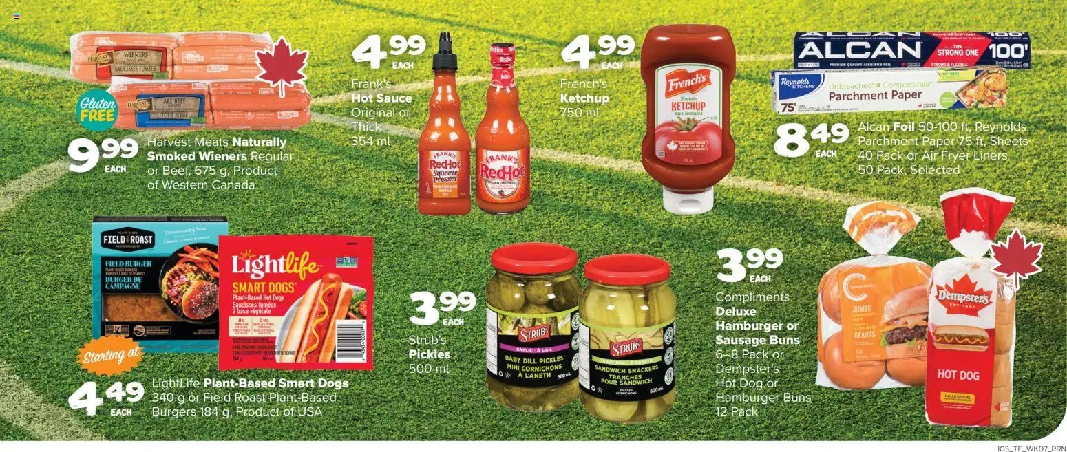 Thrifty Foods weekly flyer / circulaire