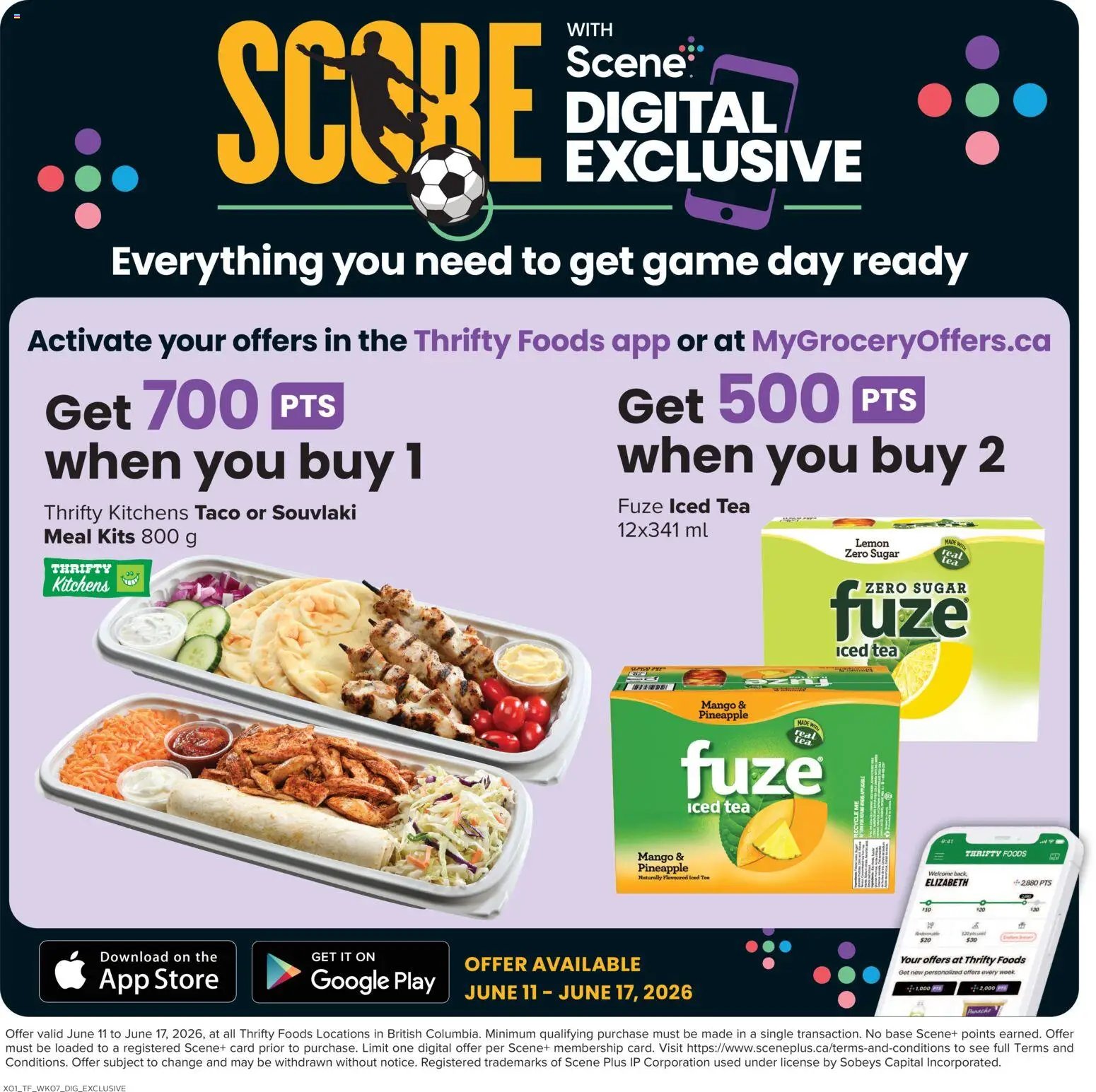 Thrifty Foods weekly flyer / circulaire