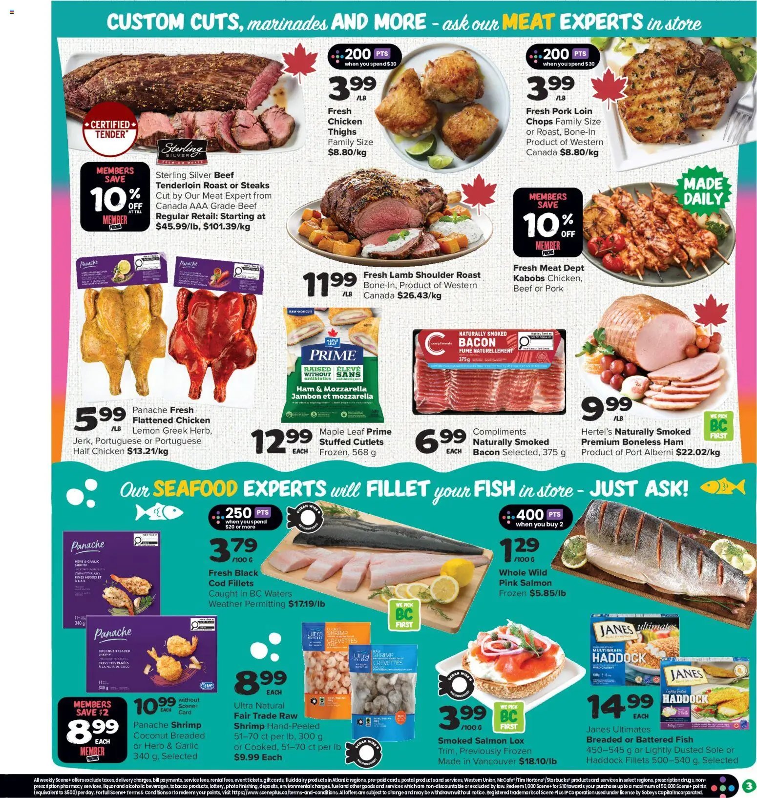 Thrifty Foods weekly flyer / circulaire