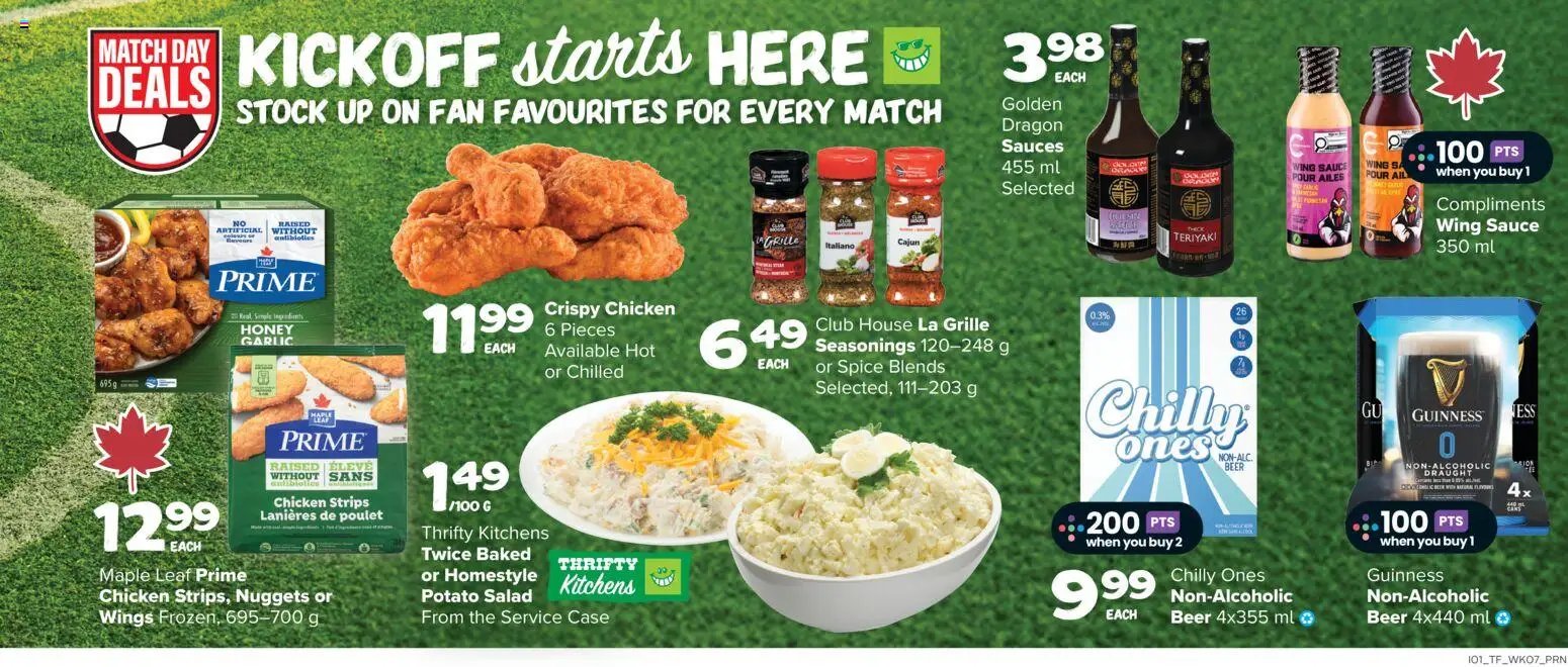 Thrifty Foods weekly flyer / circulaire