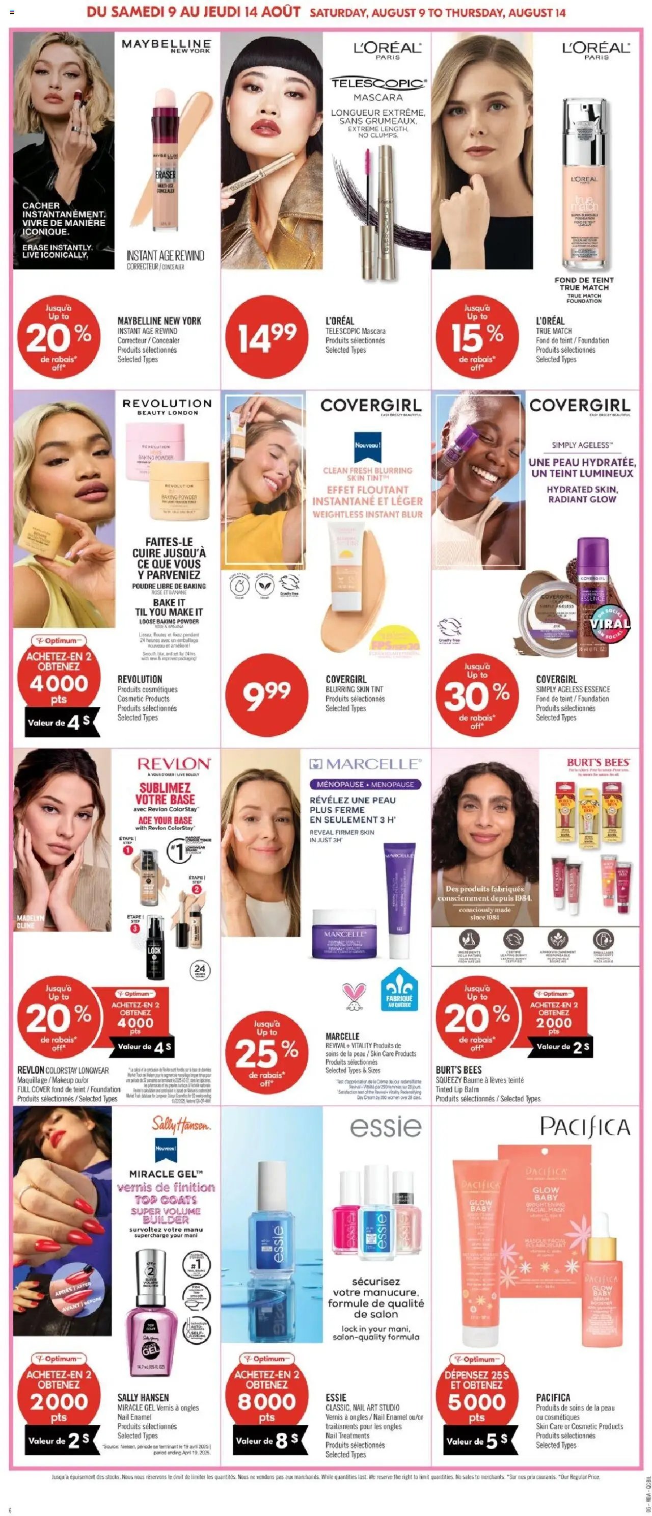 Pharmaprix weekly flyer / circulaire