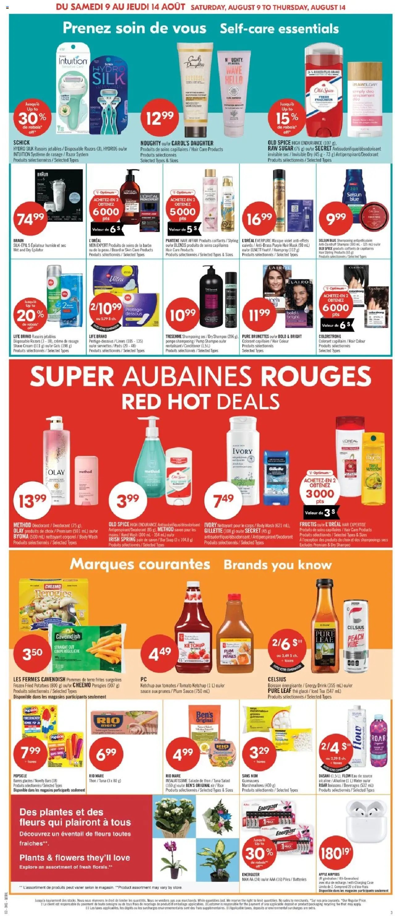Pharmaprix weekly flyer / circulaire