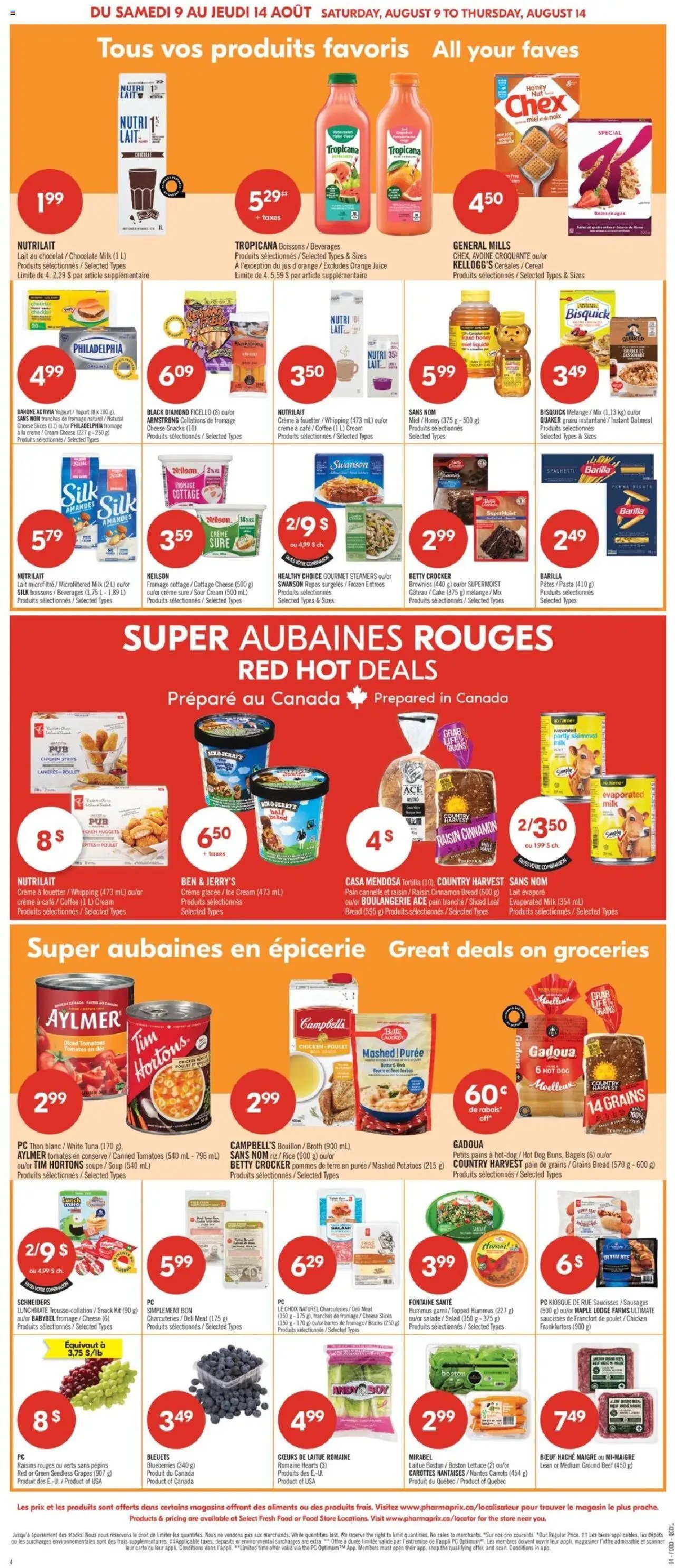 Pharmaprix weekly flyer / circulaire