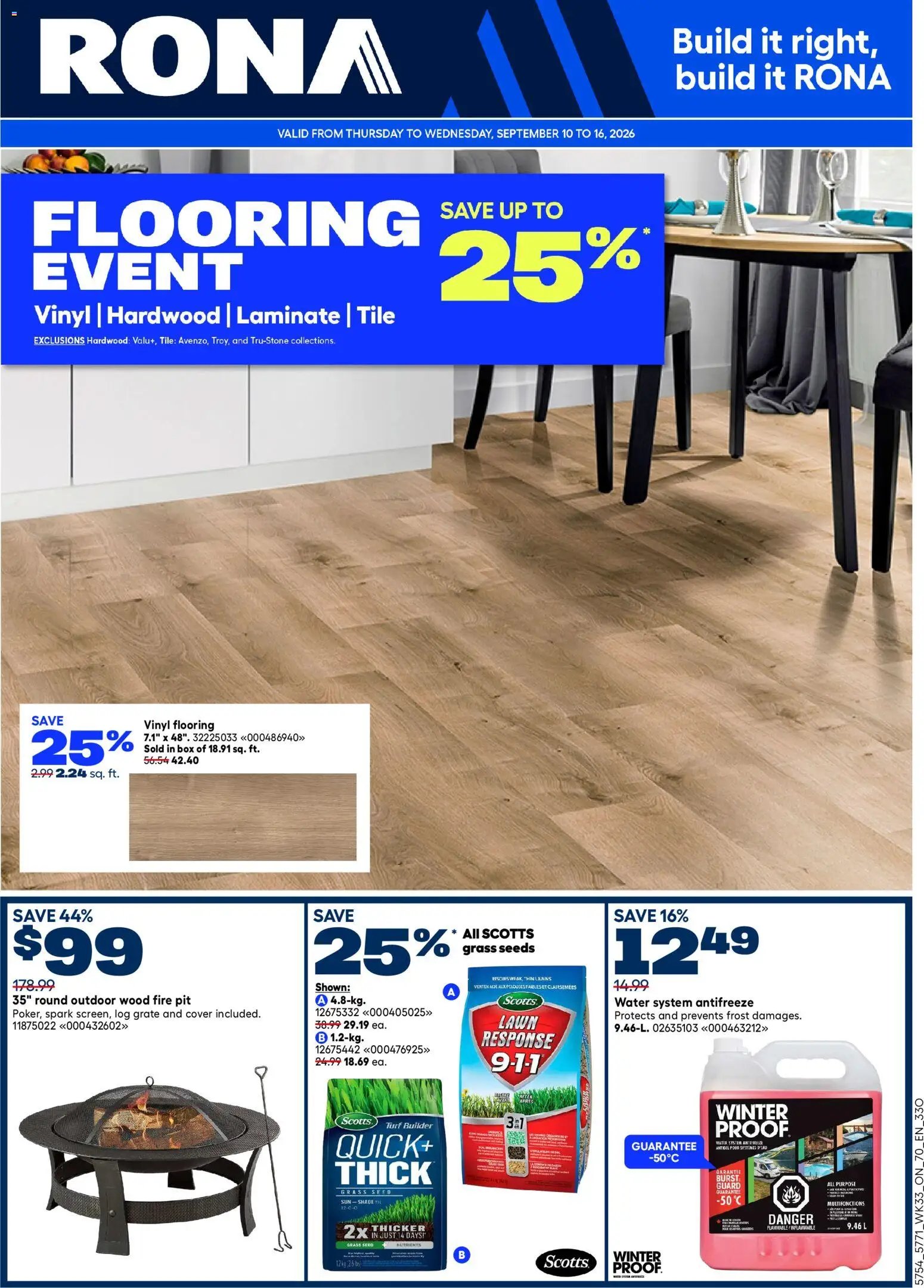 Rona weekly flyer