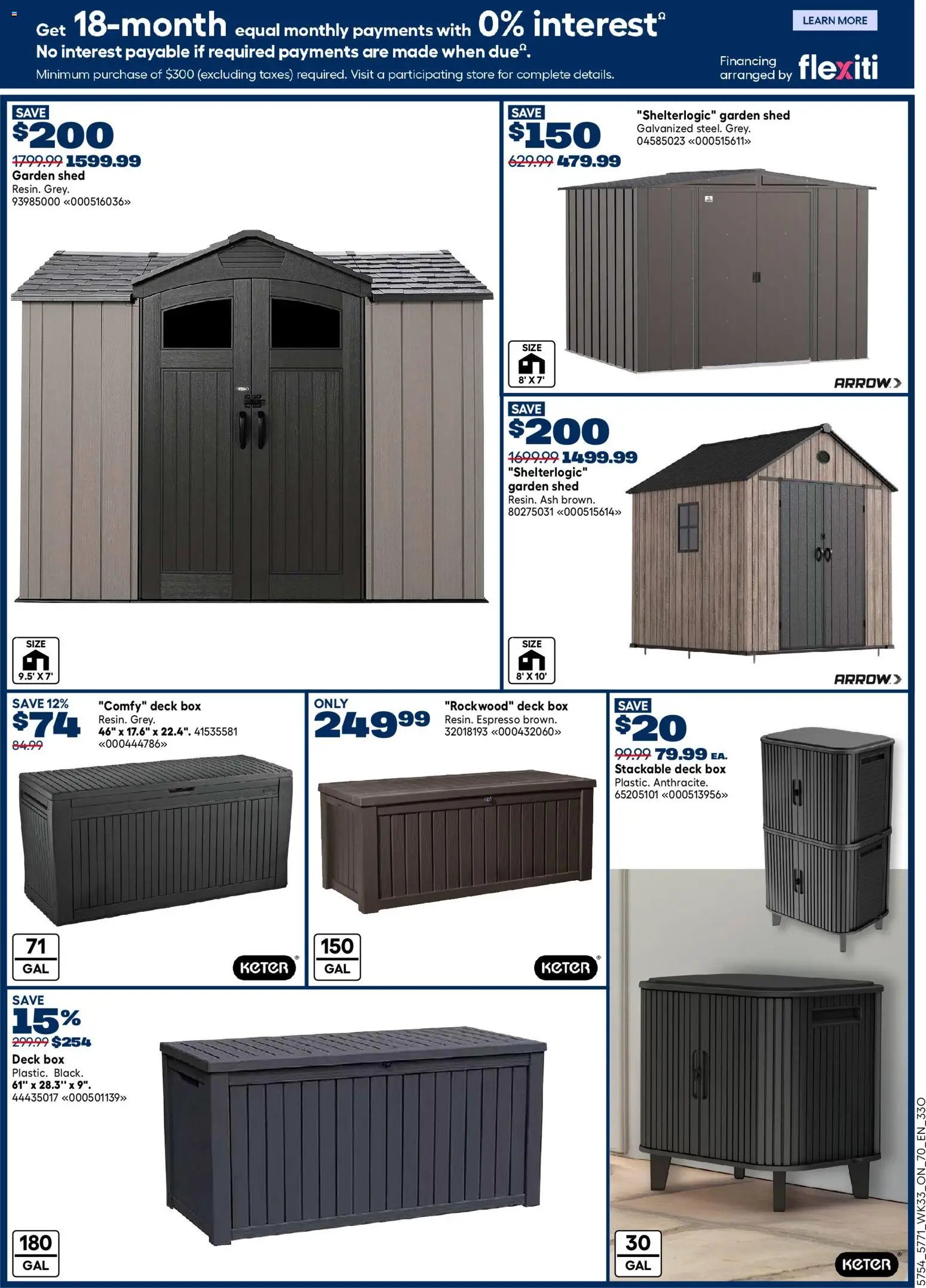 Rona weekly flyer