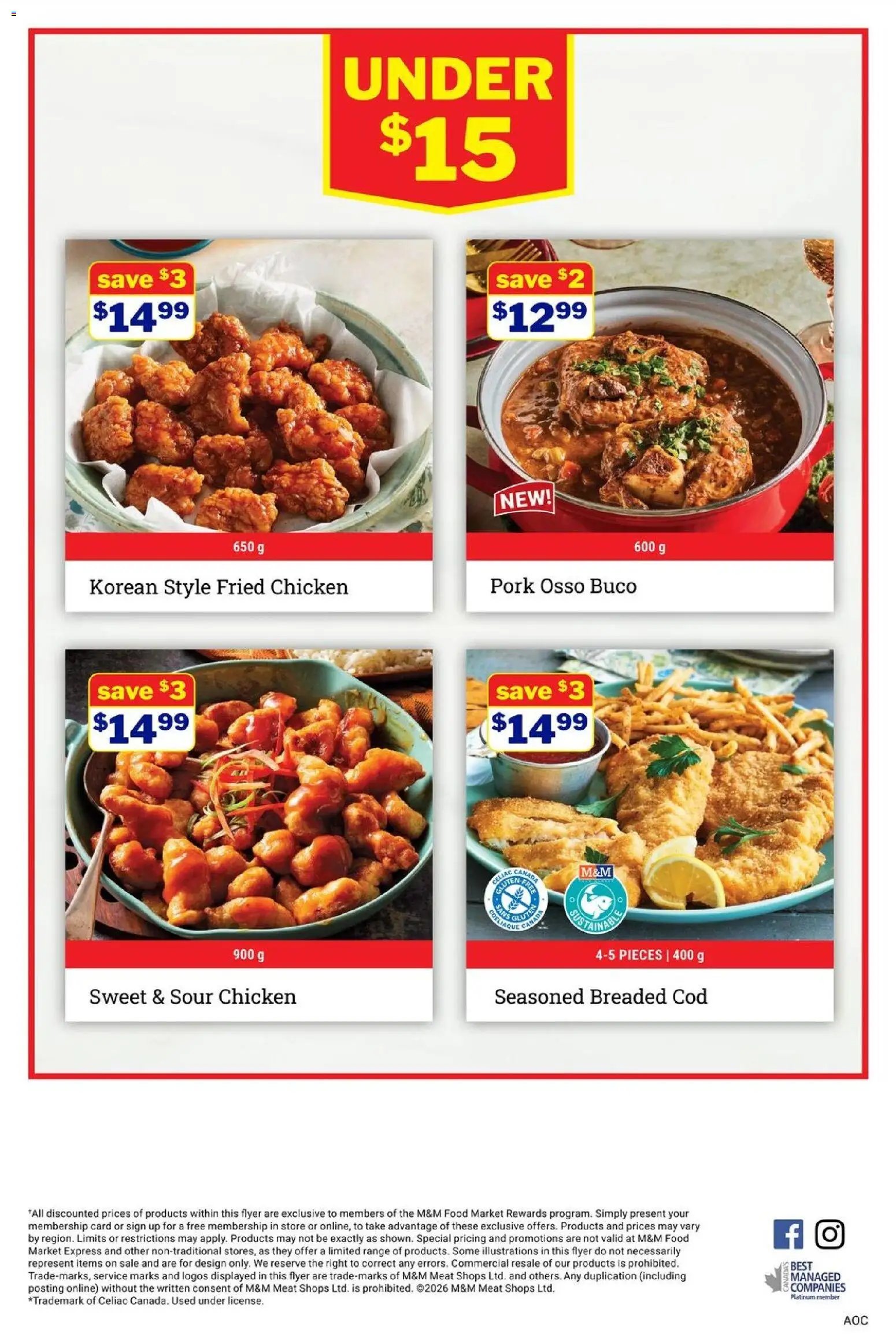 M&M Food Market weekly flyer / circulaire