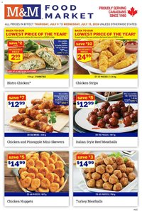 M&M Food Market weekly flyer / circulaire