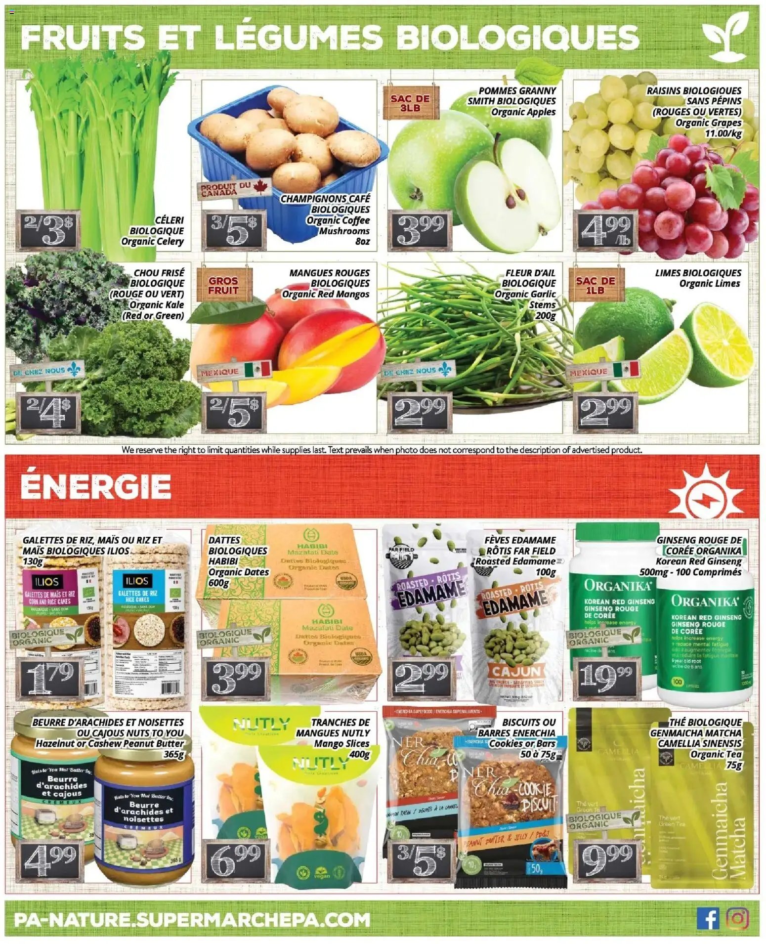 Pa Supermarché - nature Flyer