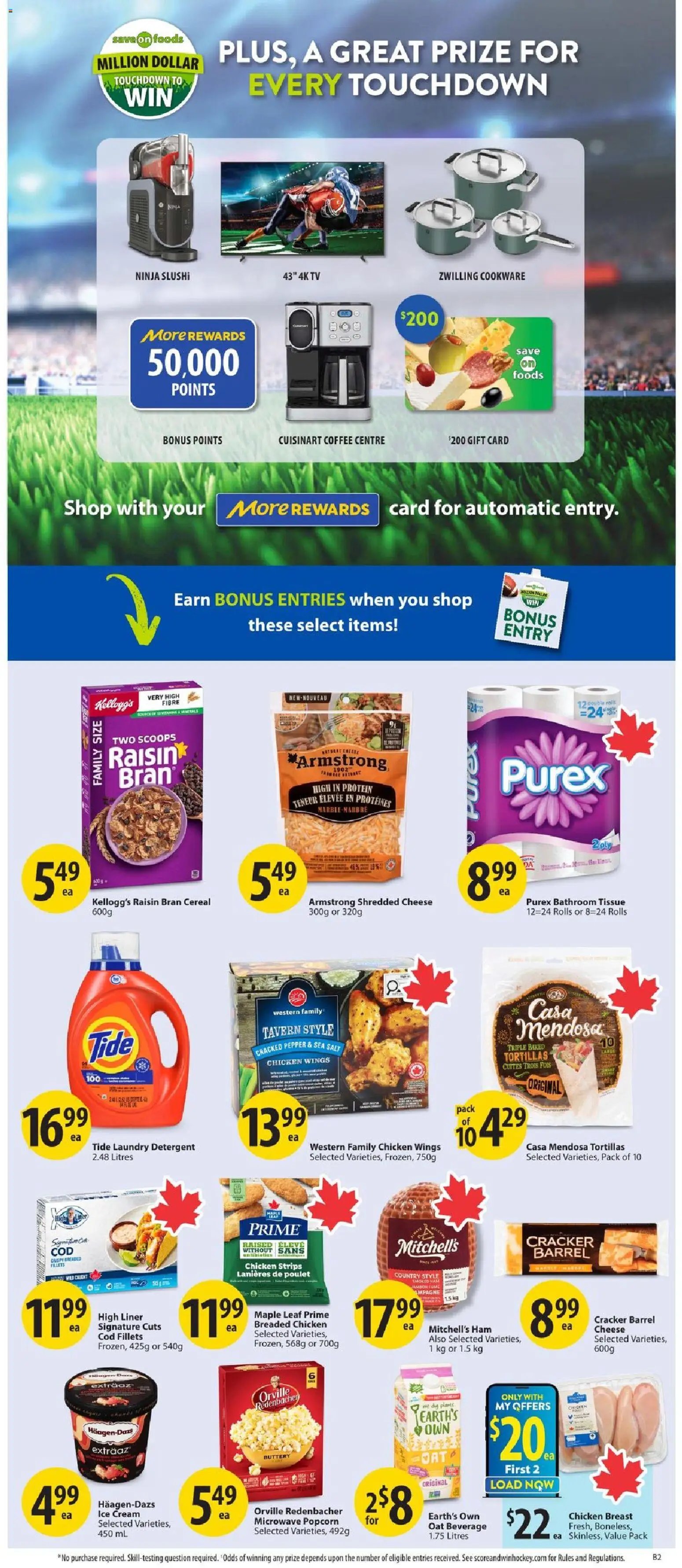 Save on foods flyer - AB