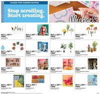 Michaels weekly flyer / circulaire