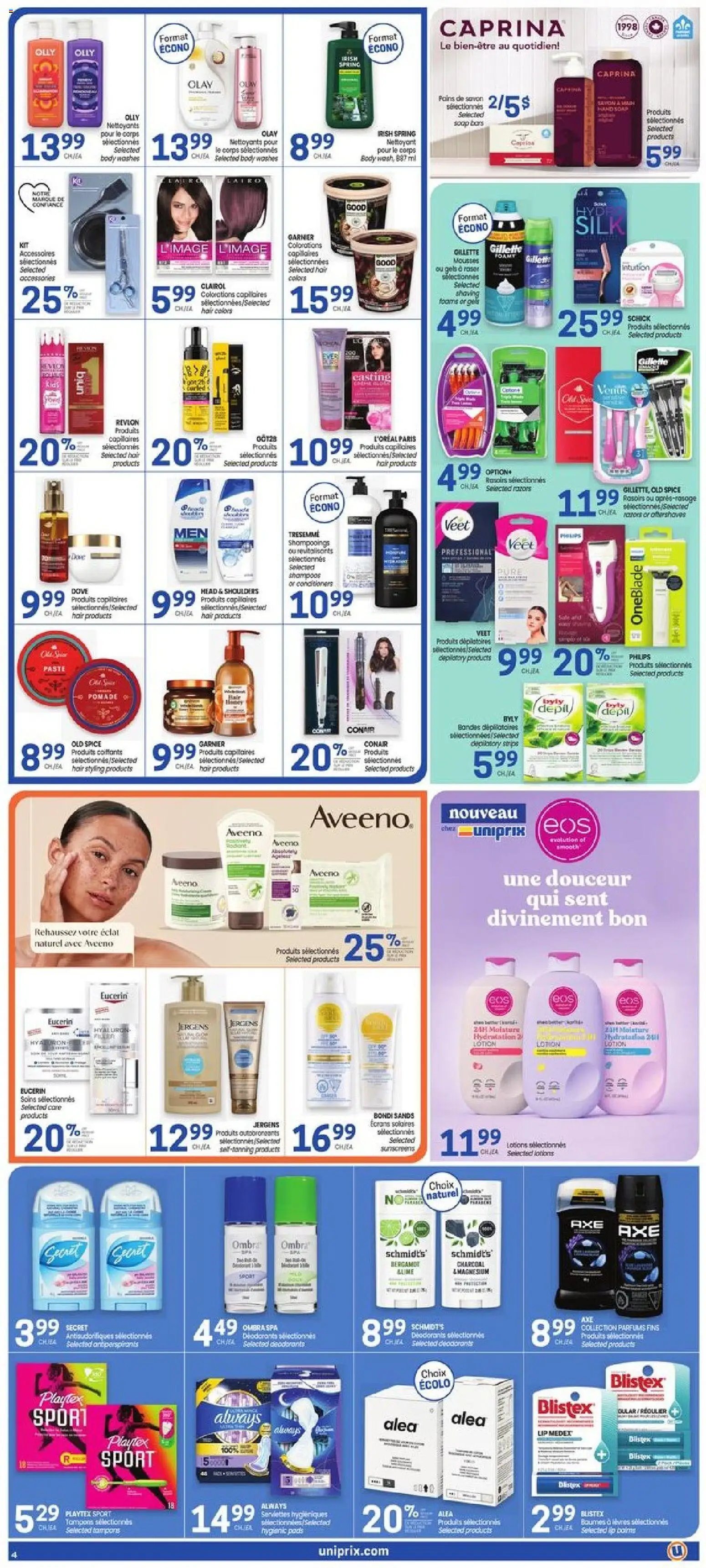Uniprix weekly flyer / circulaire