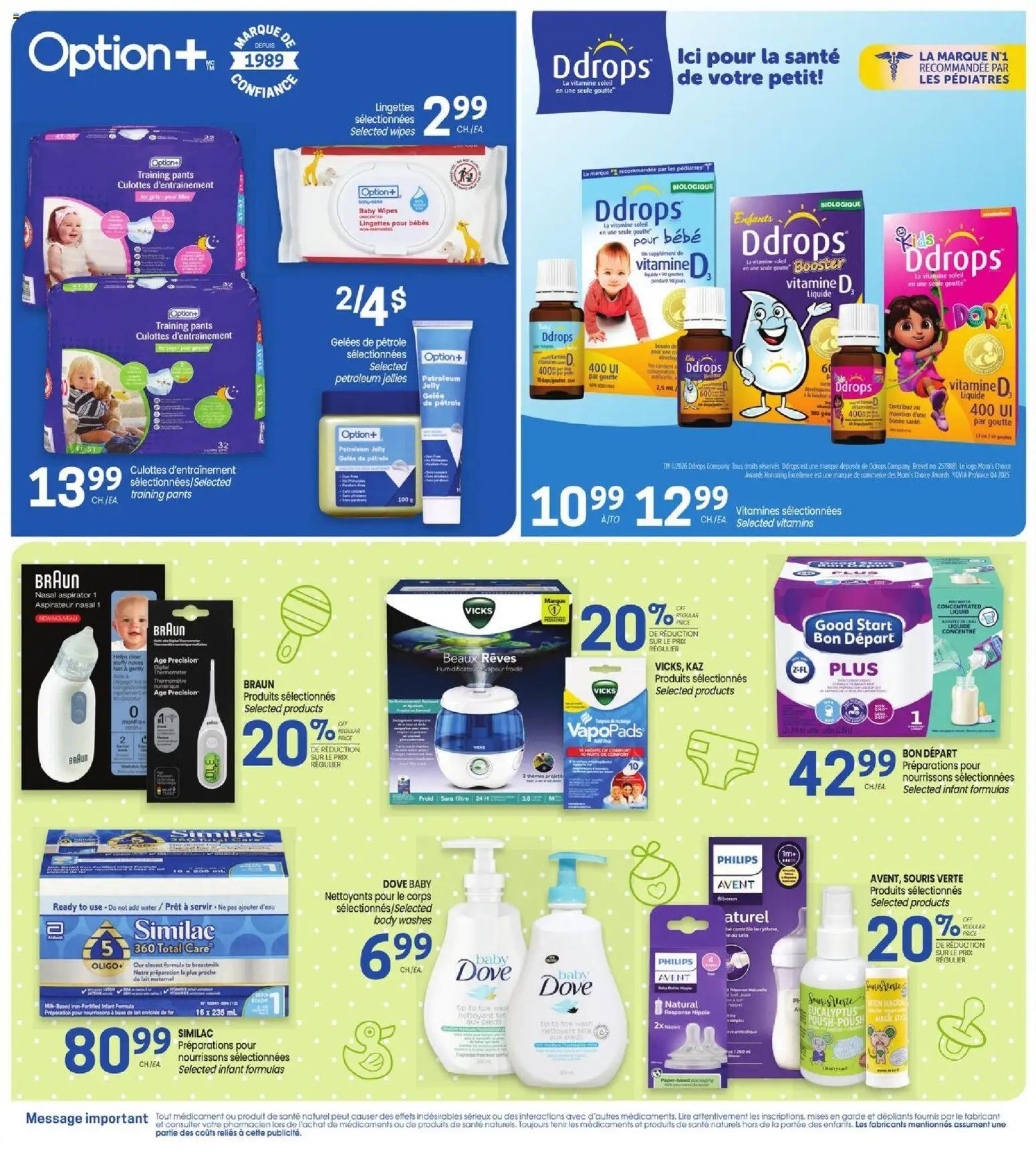 Uniprix weekly flyer / circulaire