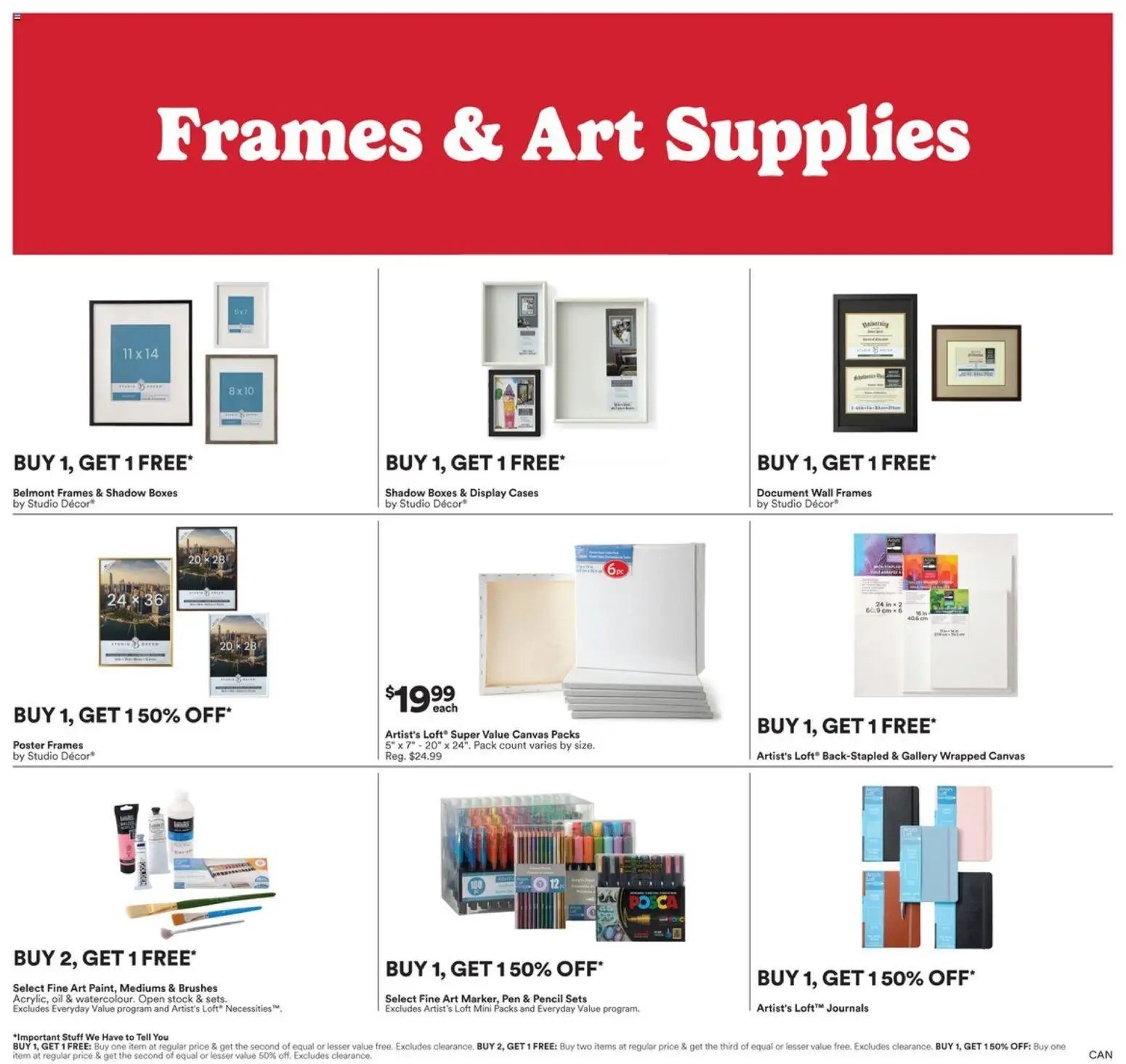 Michaels weekly flyer / circulaire