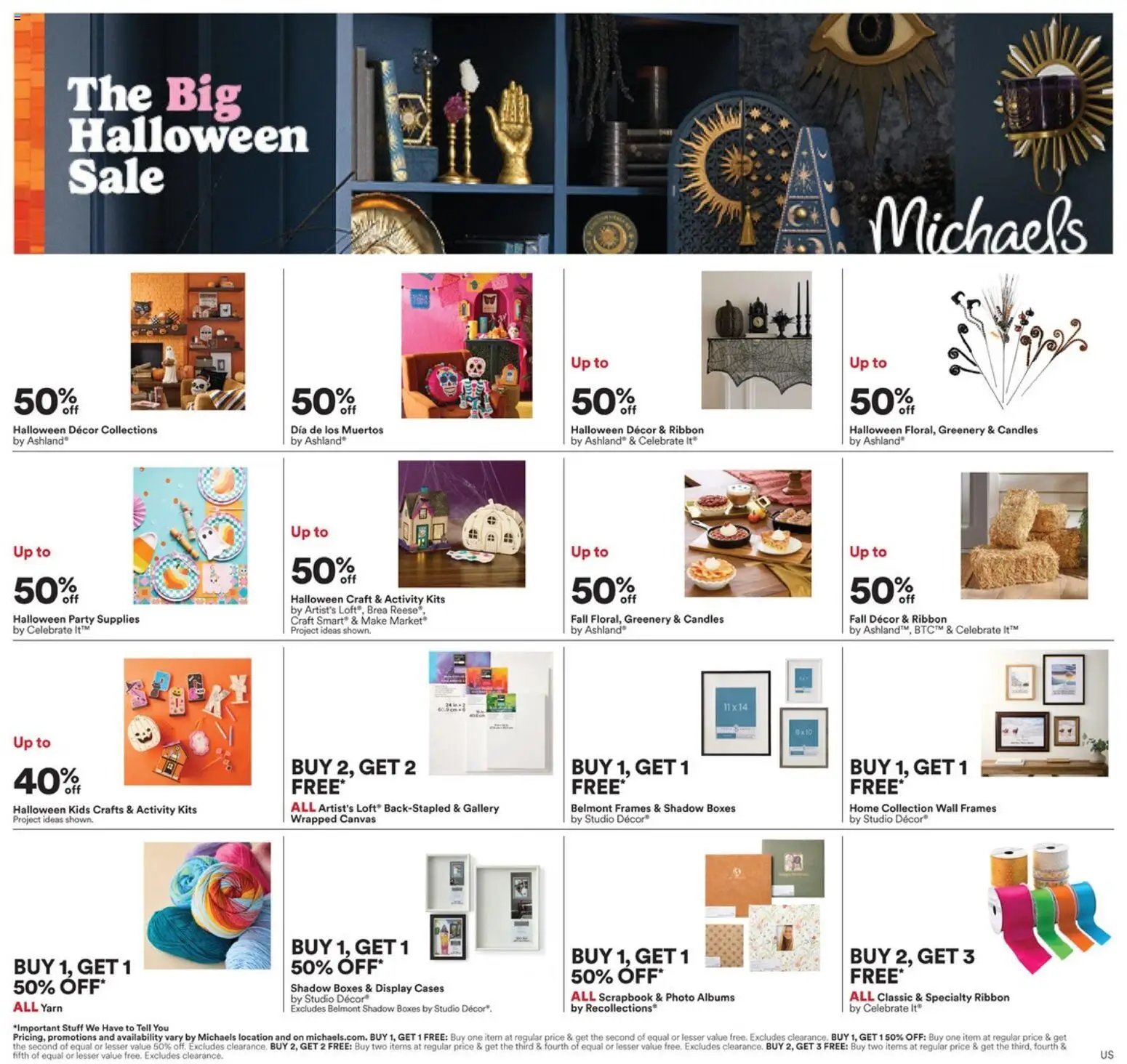 Michaels weekly flyer / circulaire