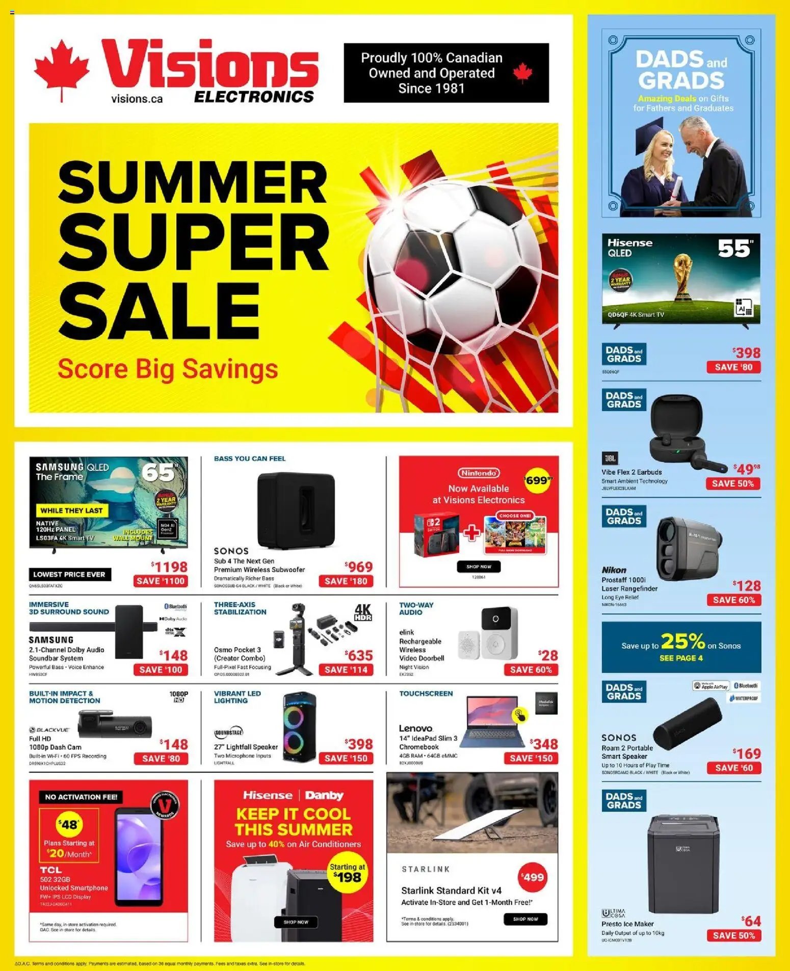 Visions weekly flyer / circulaire