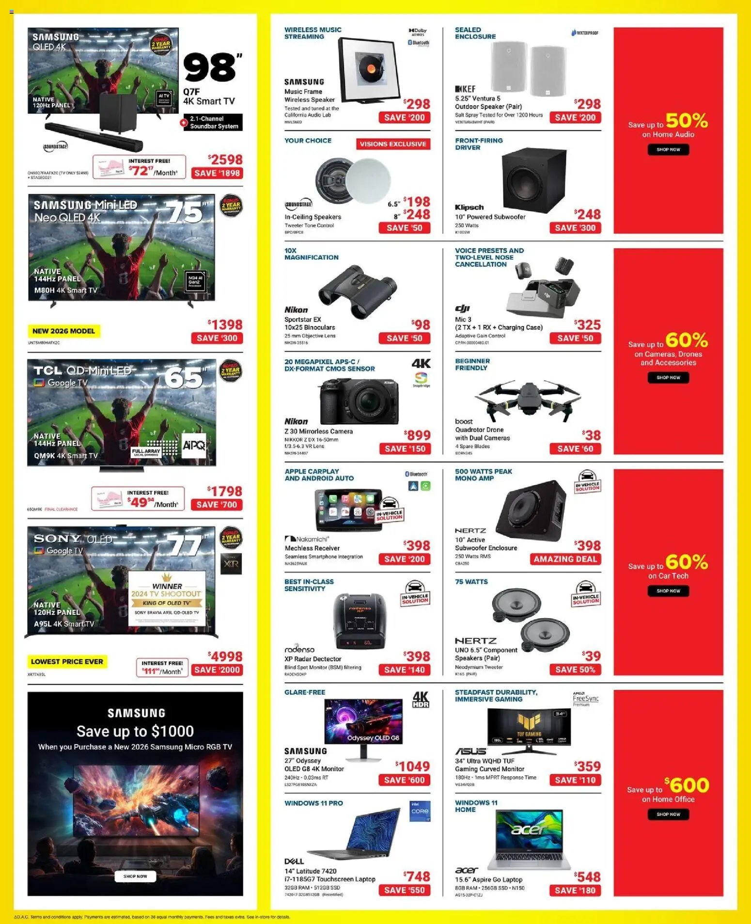 Visions weekly flyer / circulaire