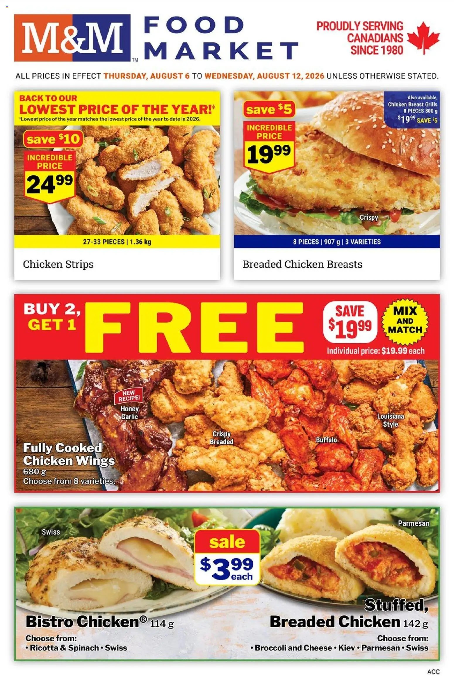 M&M Food Market weekly flyer / circulaire