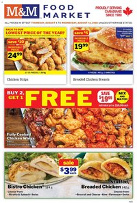 M&M Food Market weekly flyer / circulaire