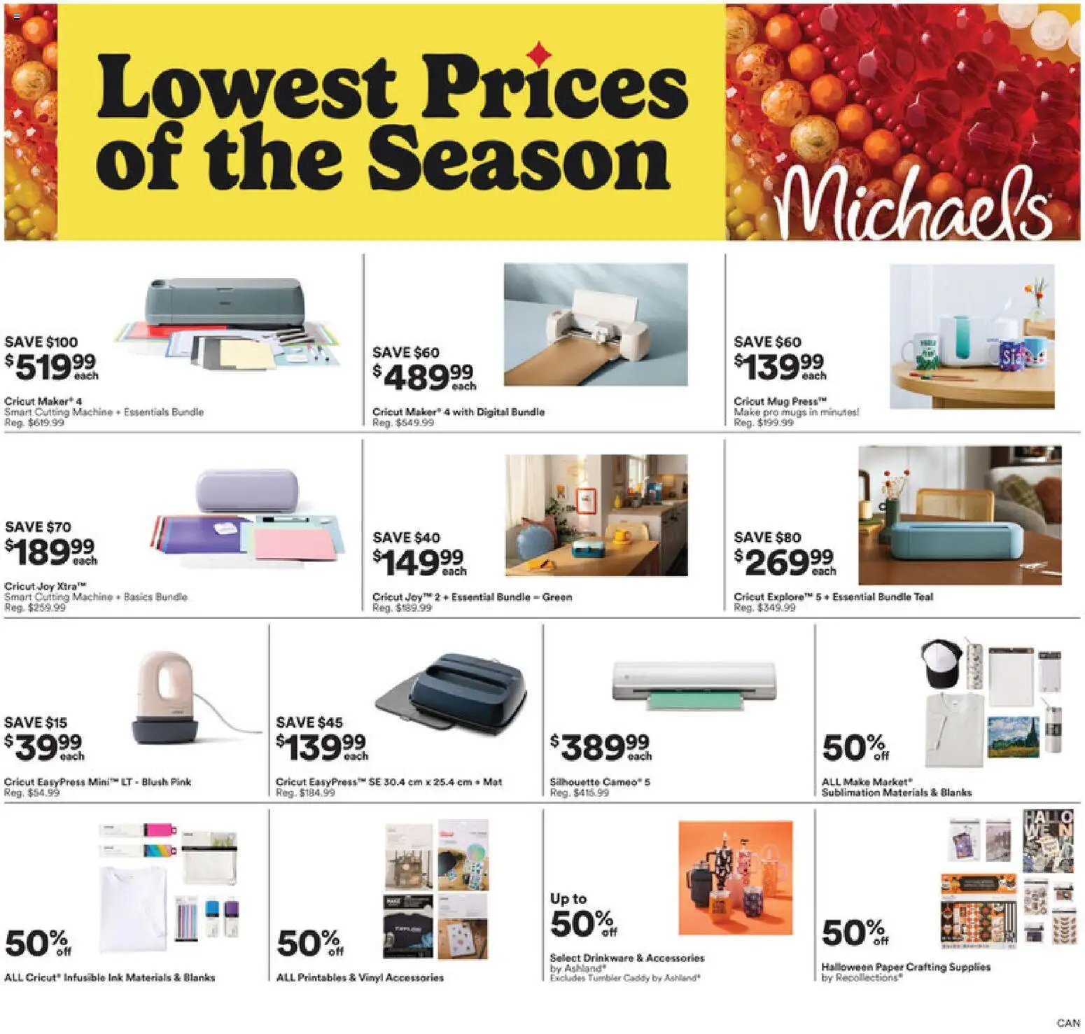 Michaels weekly flyer / circulaire