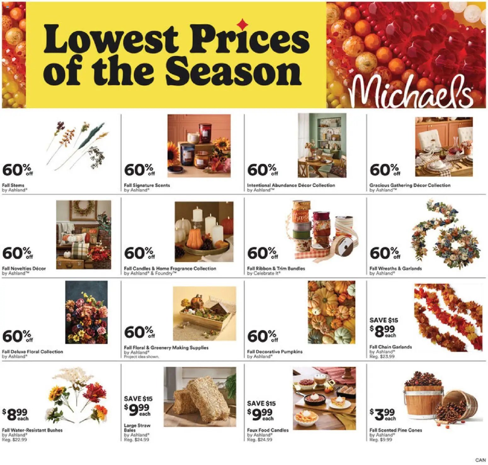 Michaels weekly flyer / circulaire