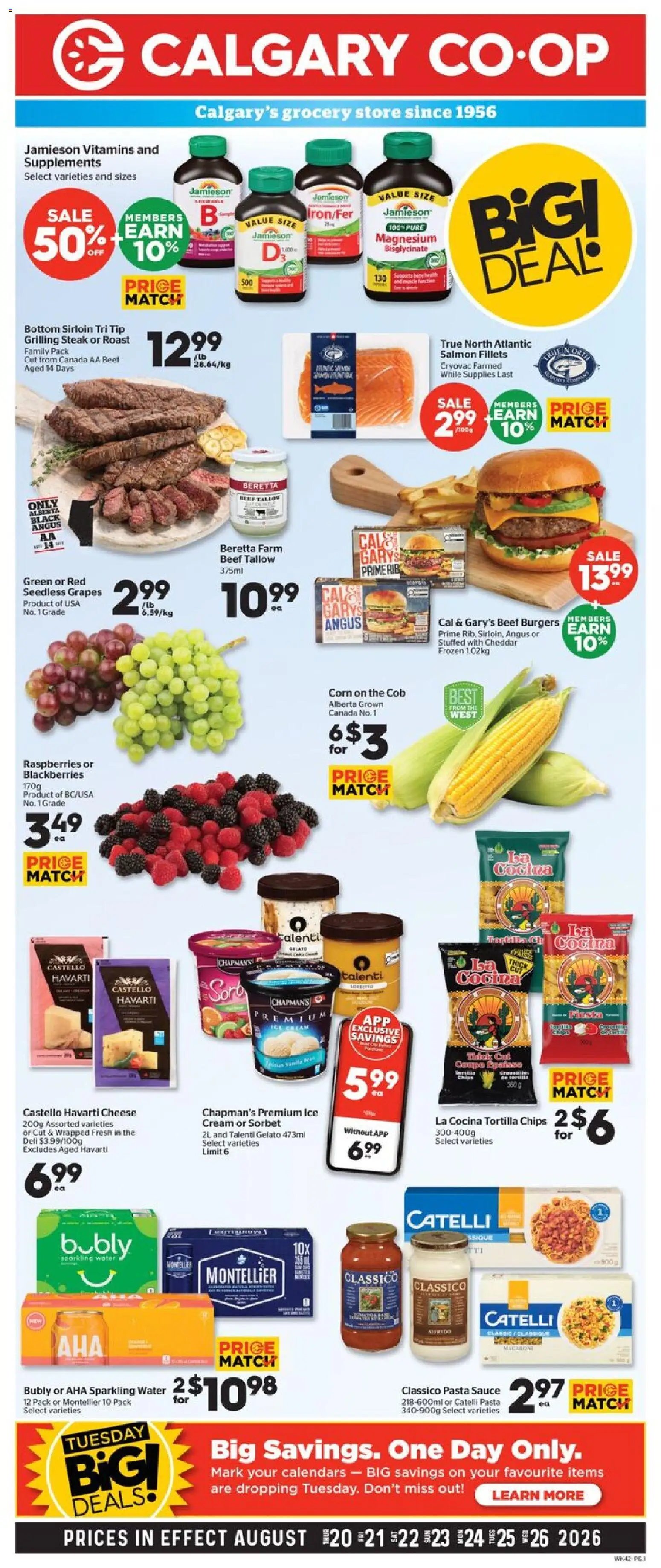 Calgary Co-op weekly flyer / circulaire
