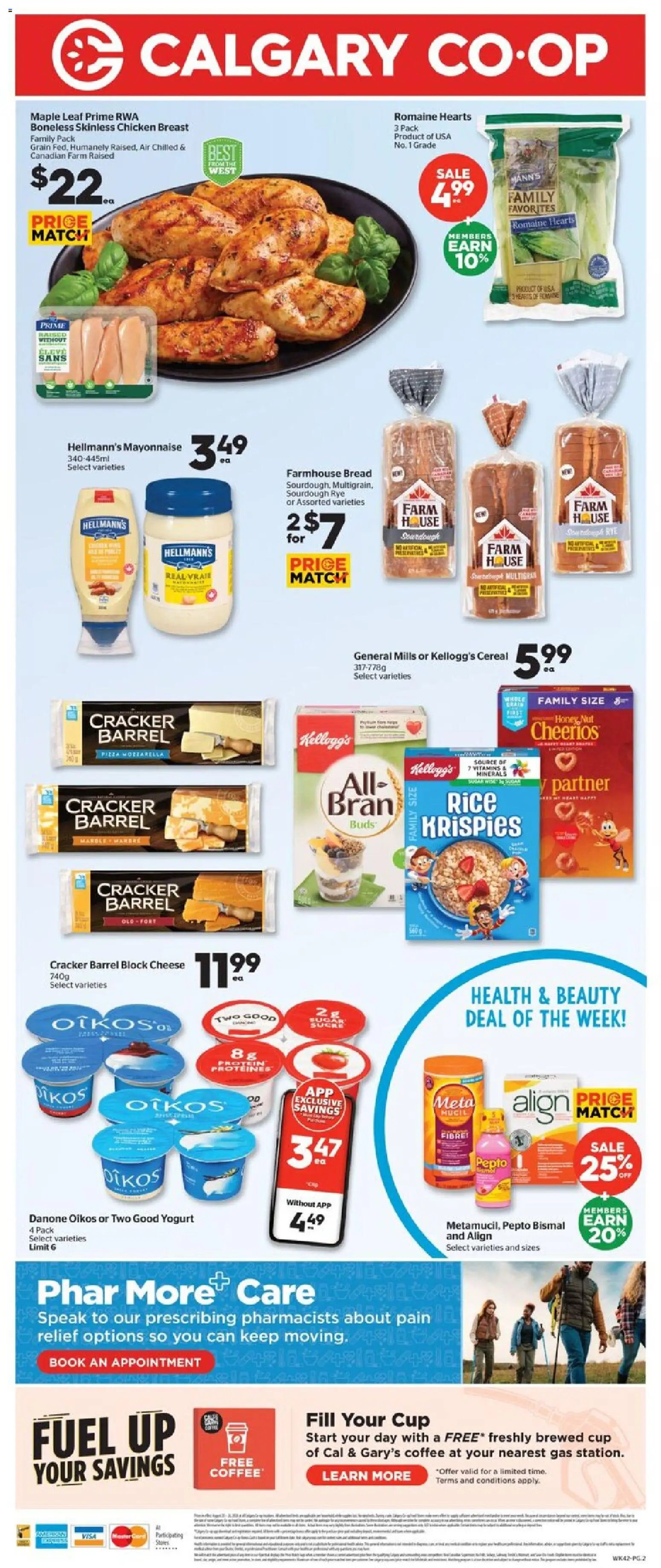 Calgary Co-op weekly flyer / circulaire
