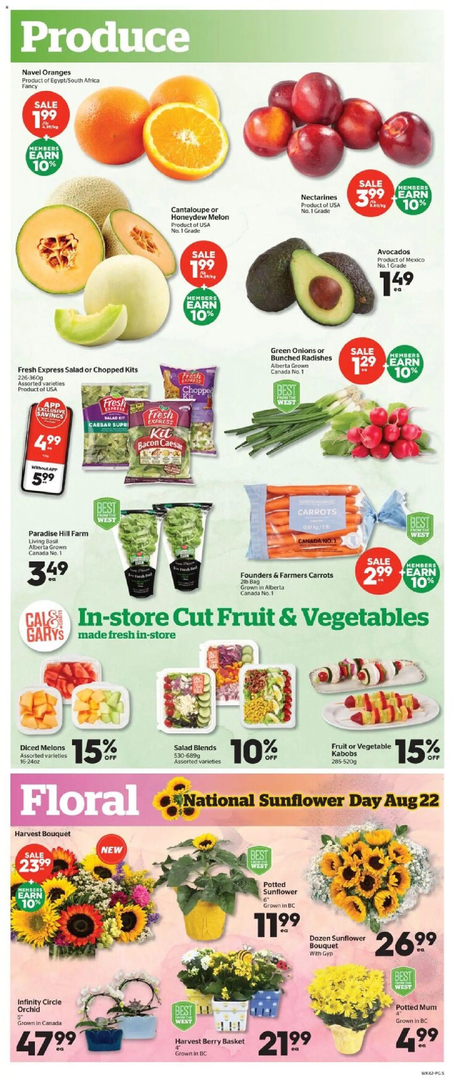 Calgary Co-op weekly flyer / circulaire