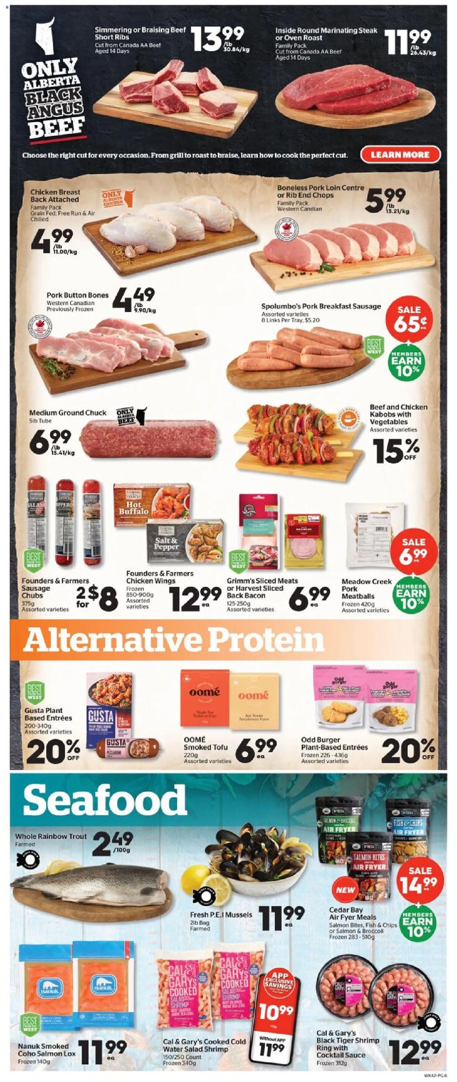 Calgary Co-op weekly flyer / circulaire