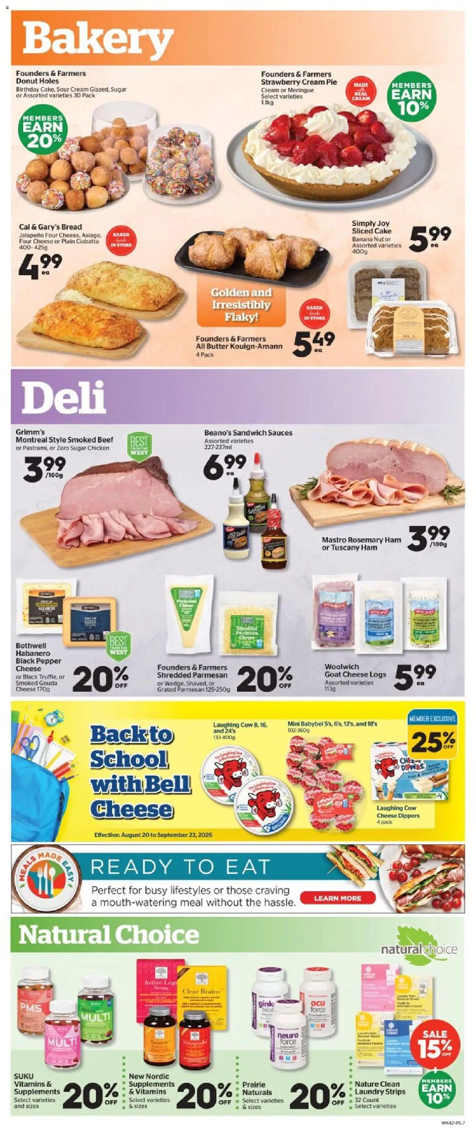 Calgary Co-op weekly flyer / circulaire