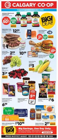Calgary Co-op weekly flyer / circulaire
