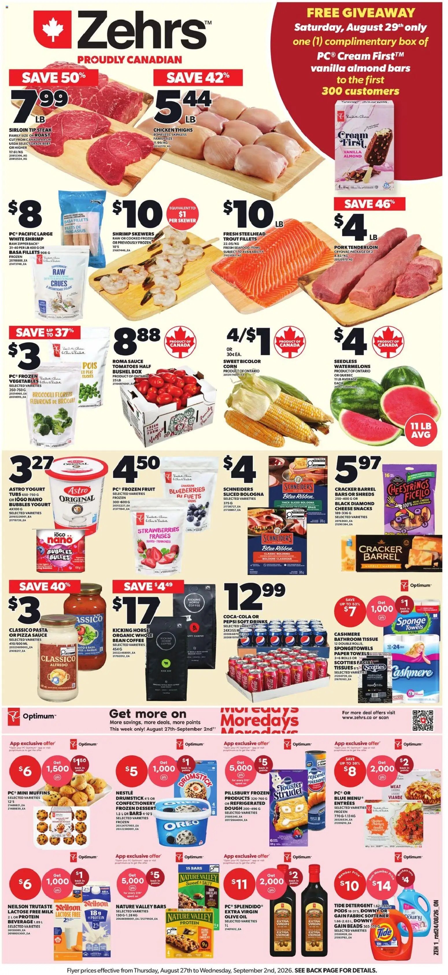 Zehrs weekly flyer / circulaire