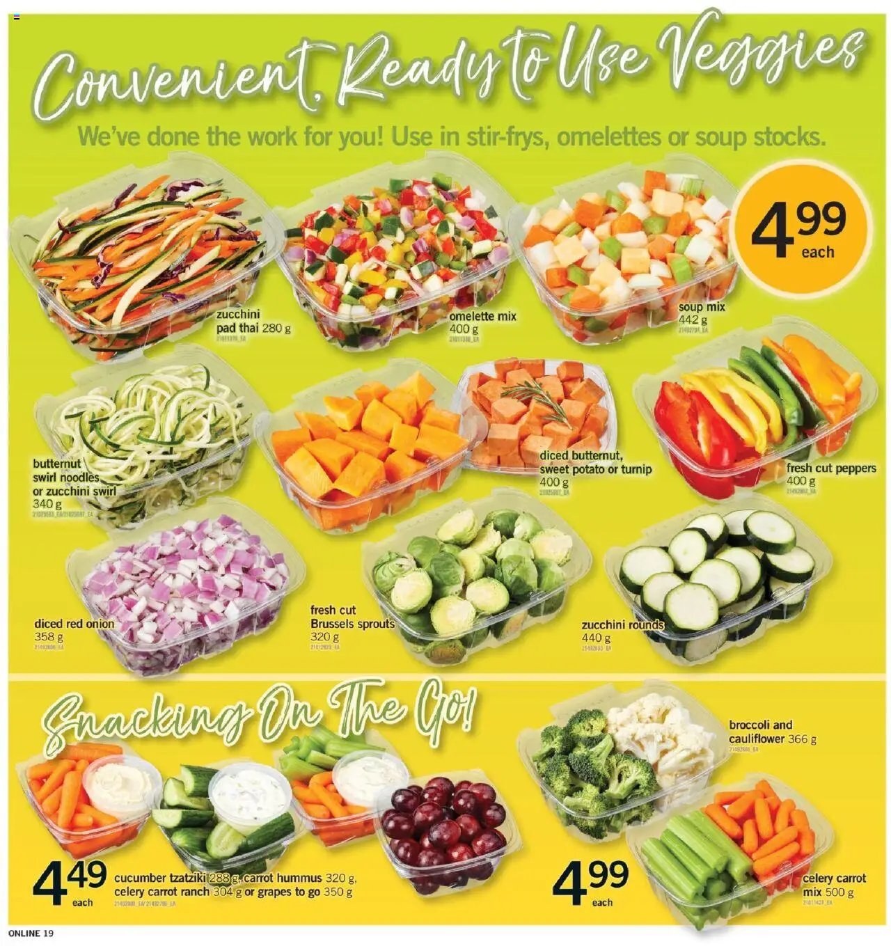 Fortinos weekly flyer / circulaire