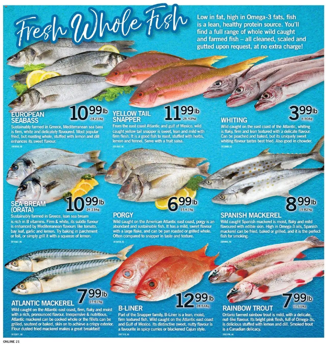 Fortinos weekly flyer / circulaire