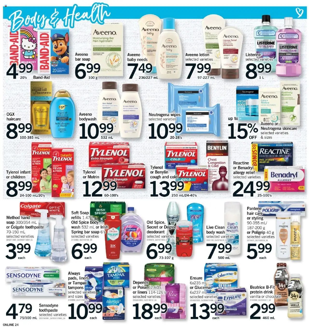 Fortinos weekly flyer / circulaire
