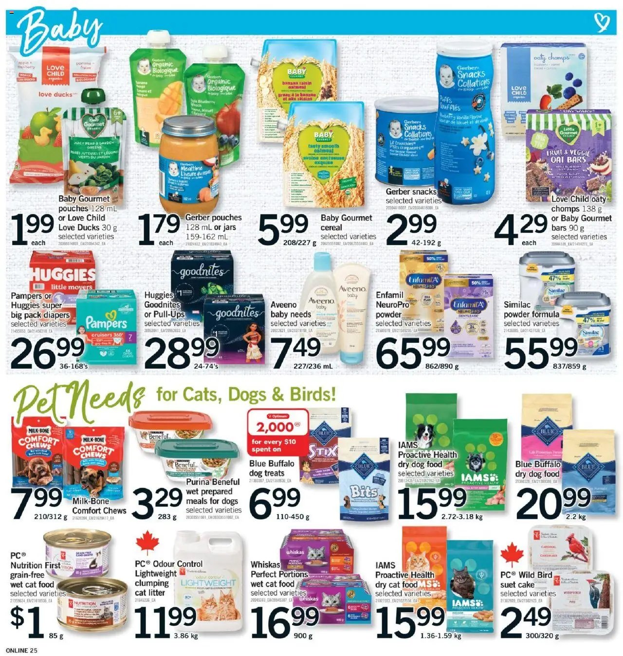 Fortinos weekly flyer / circulaire