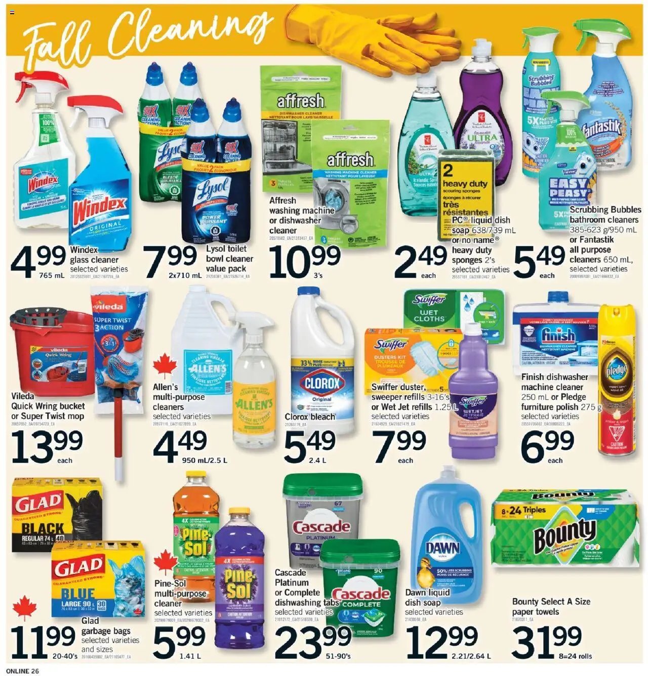 Fortinos weekly flyer / circulaire