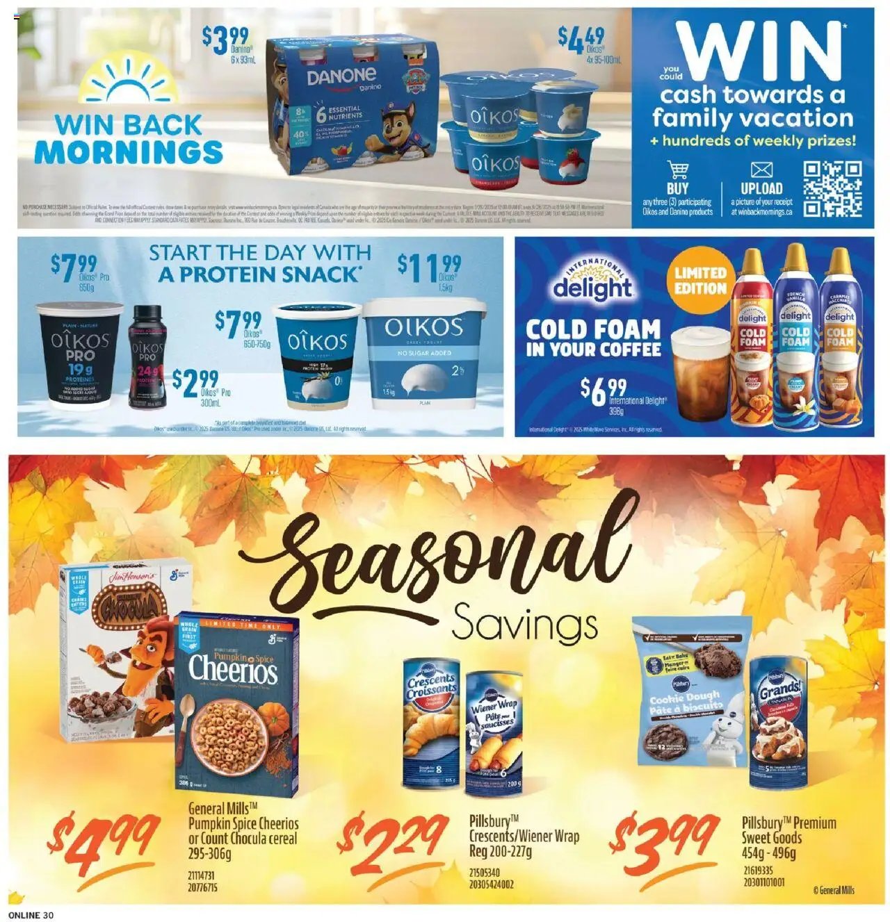 Fortinos weekly flyer / circulaire
