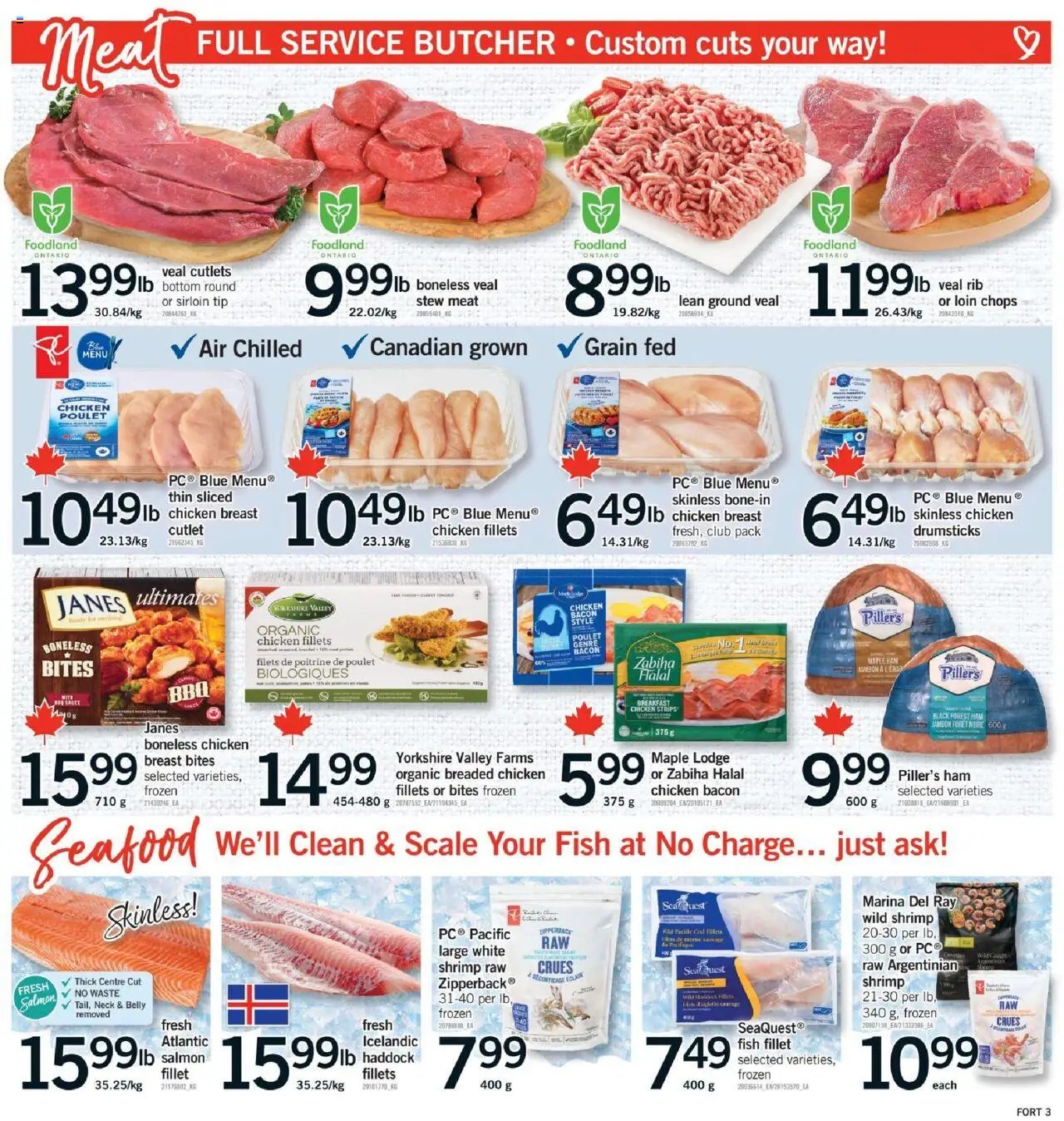 Fortinos weekly flyer / circulaire