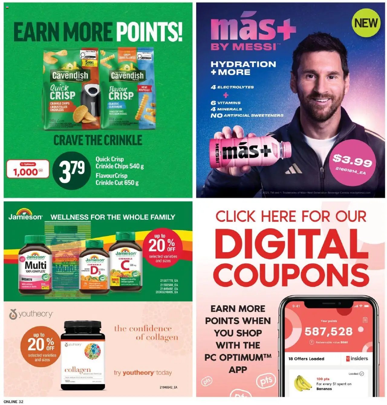 Fortinos weekly flyer / circulaire