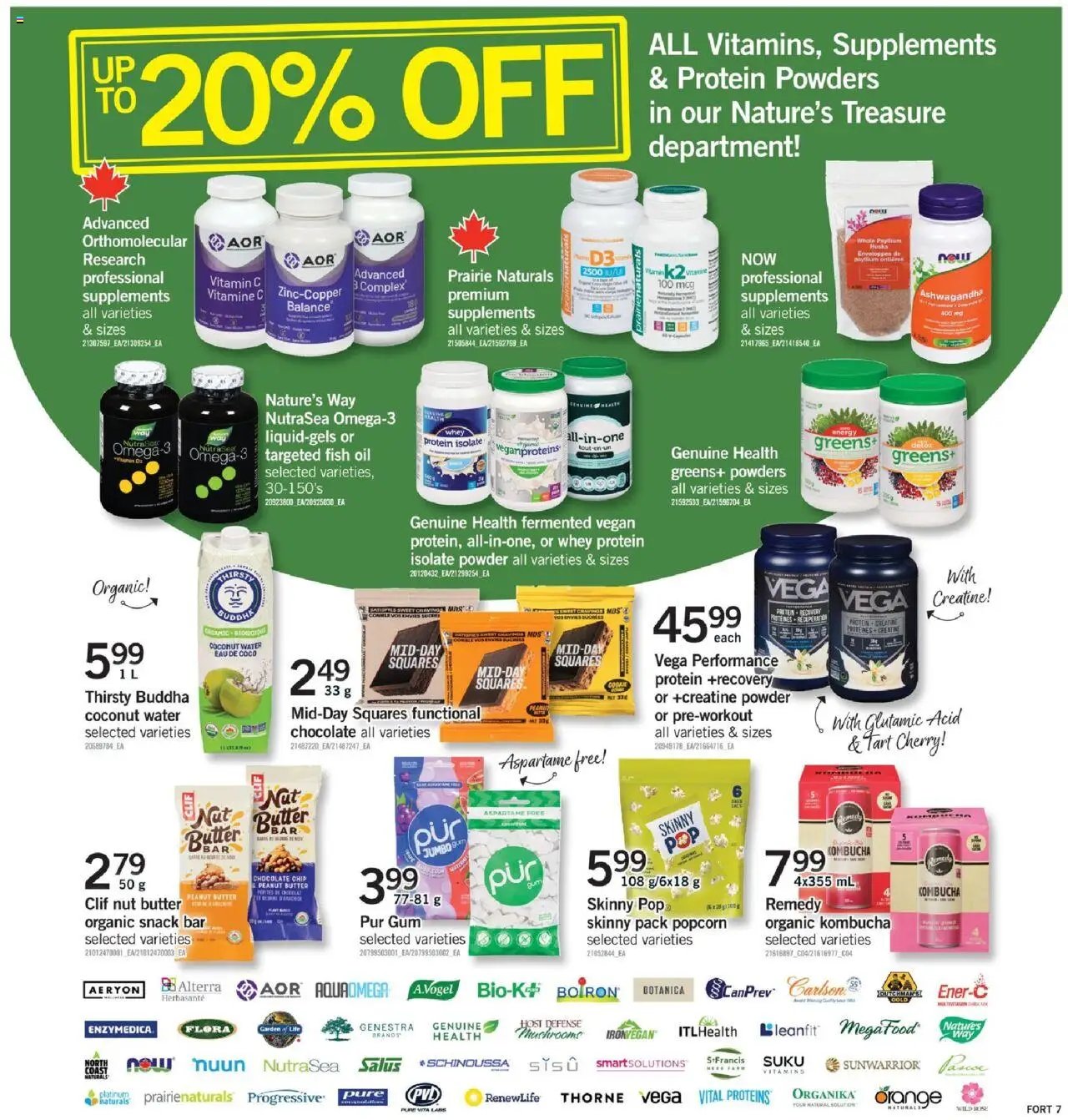 Fortinos weekly flyer / circulaire