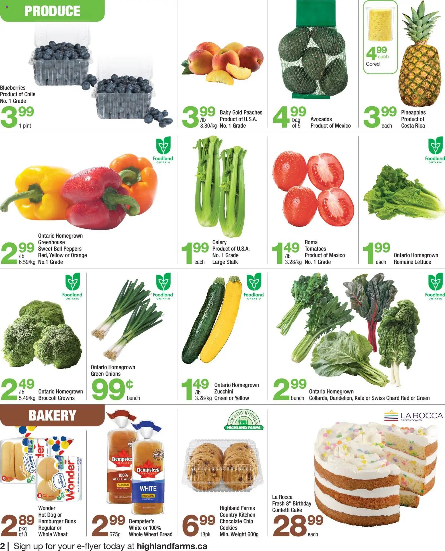 Highland Farms weekly flyer / circulaire
