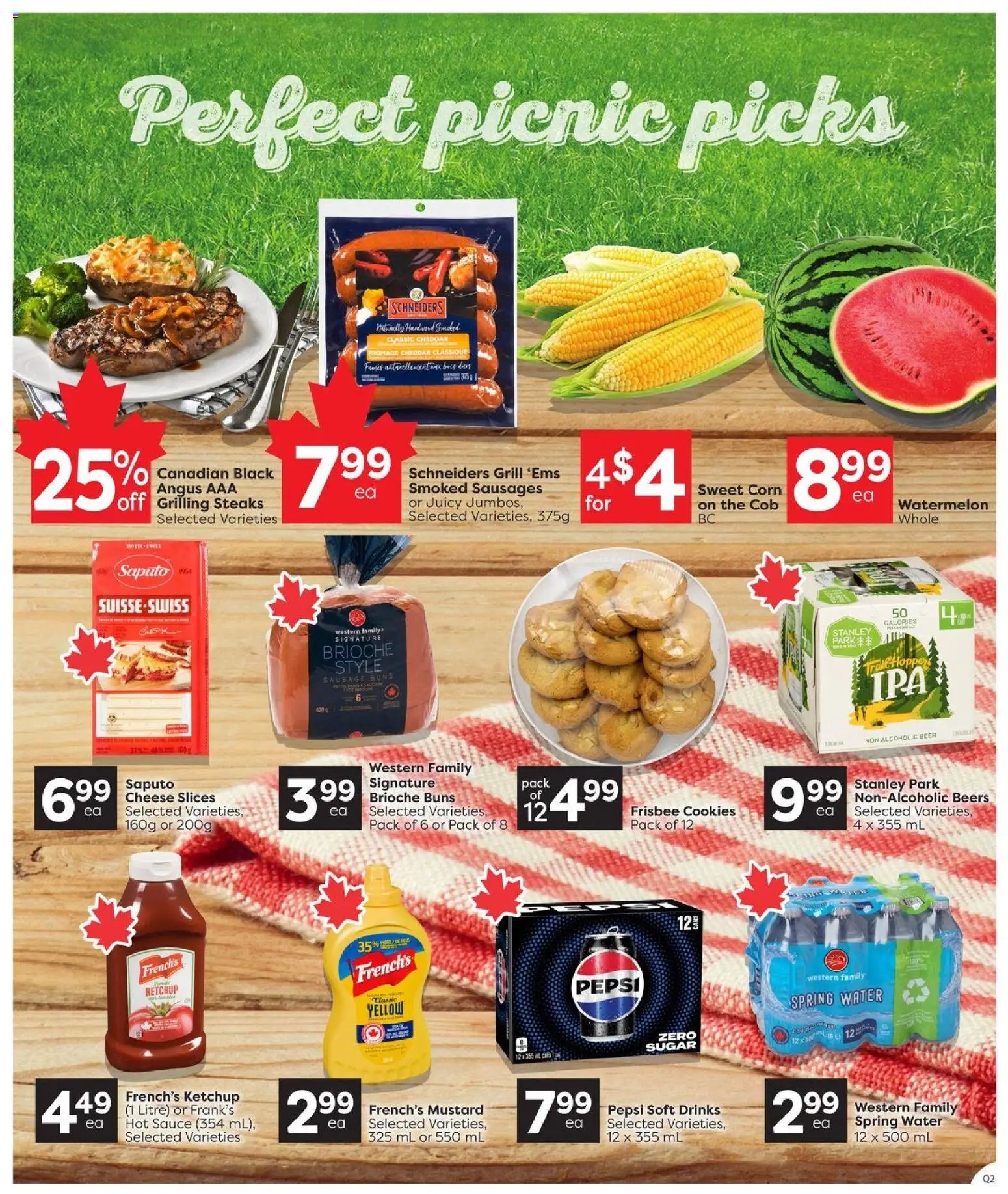 Quality Foods weekly flyer / circulaire