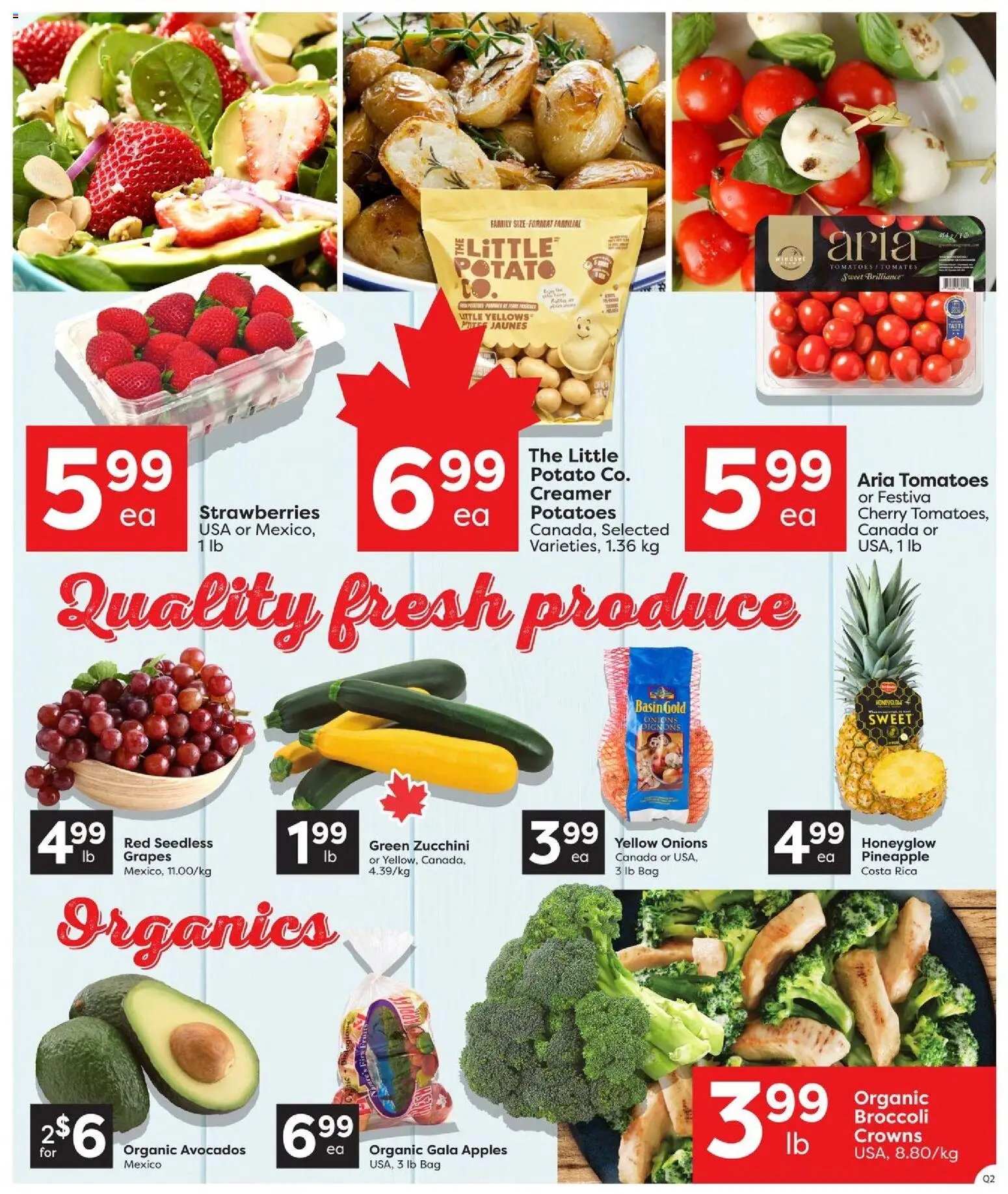 Quality Foods weekly flyer / circulaire