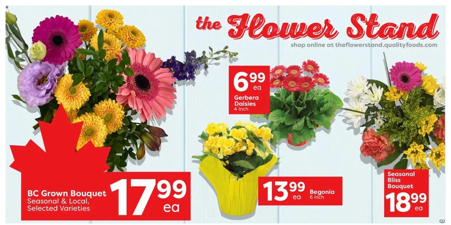 Quality Foods weekly flyer / circulaire