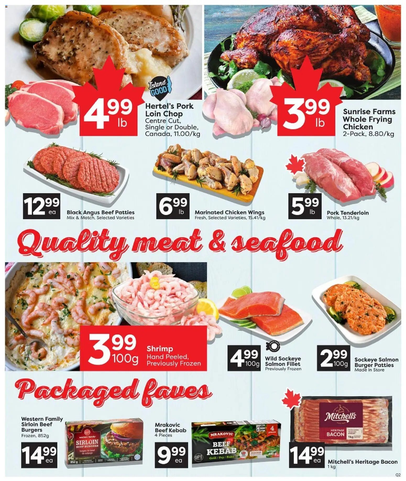 Quality Foods weekly flyer / circulaire