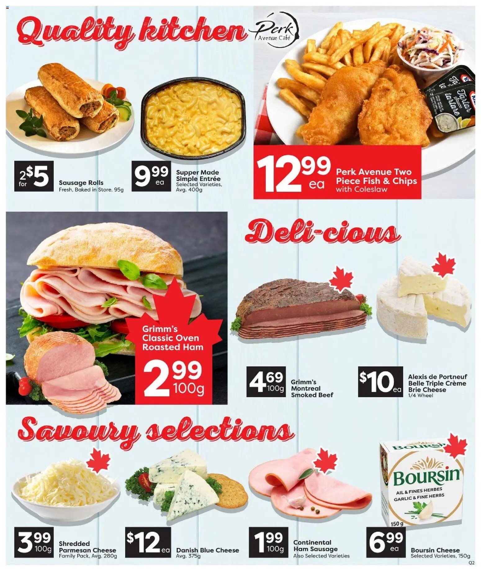 Quality Foods weekly flyer / circulaire