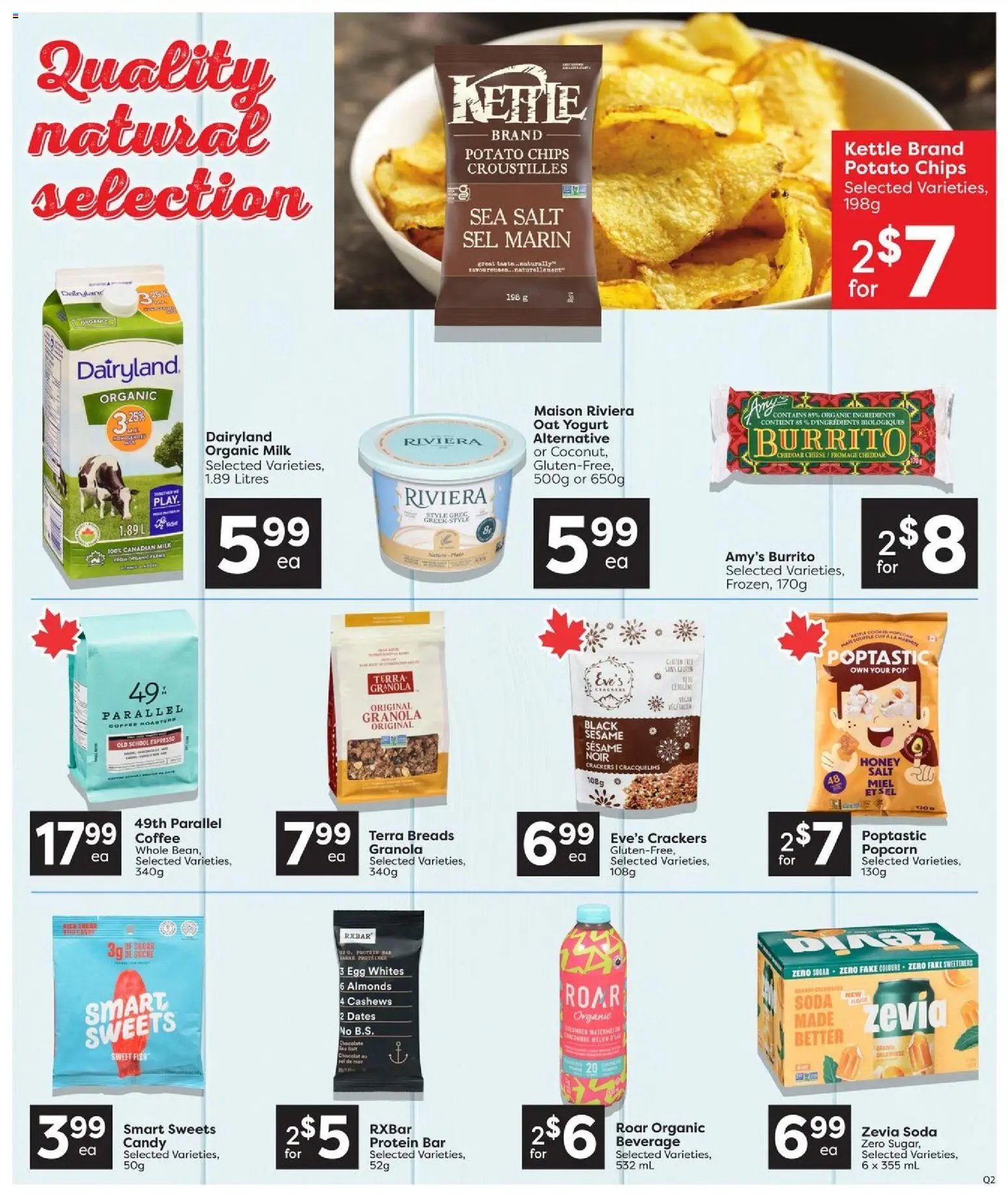 Quality Foods weekly flyer / circulaire
