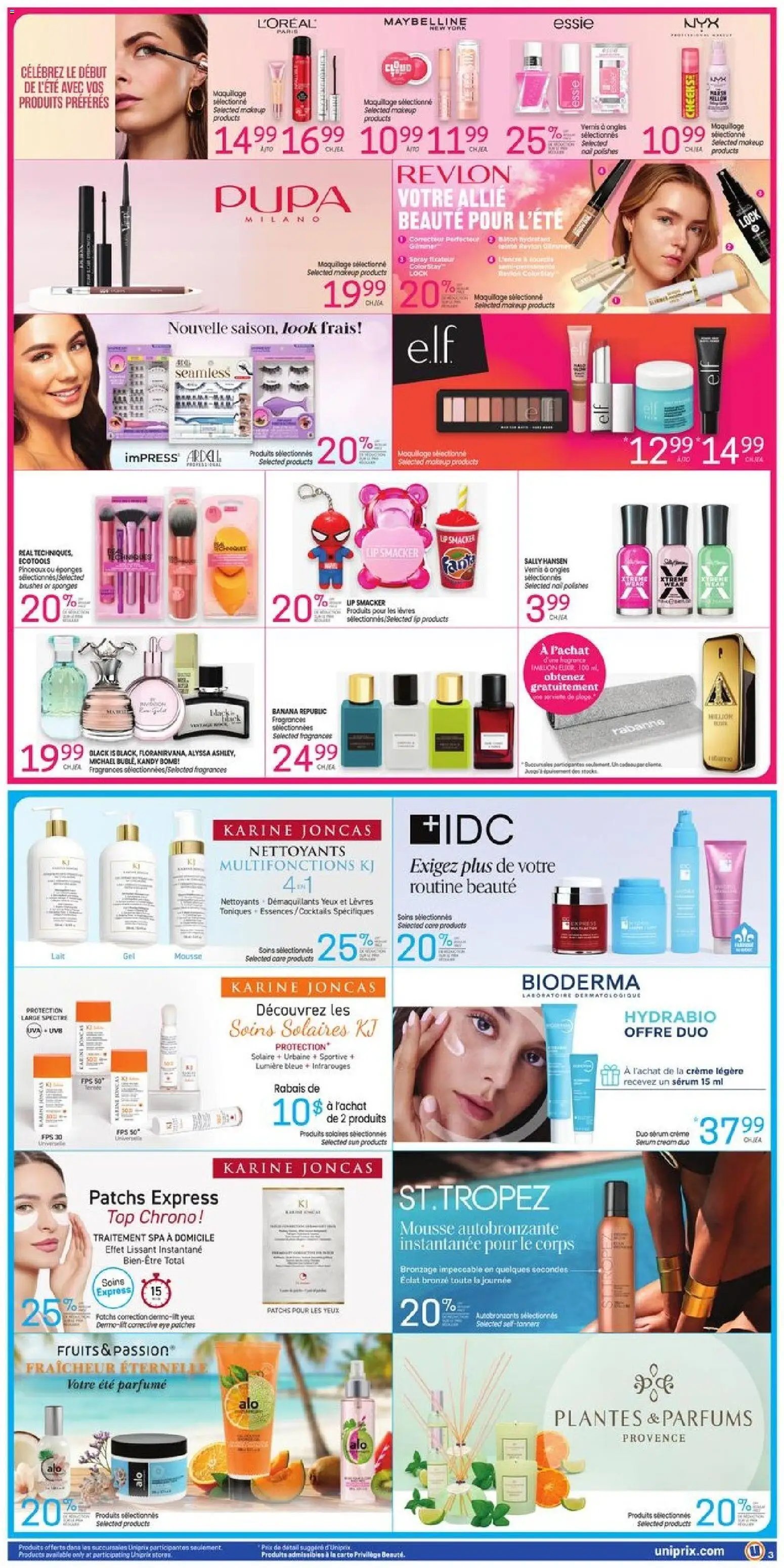 Uniprix weekly flyer / circulaire
